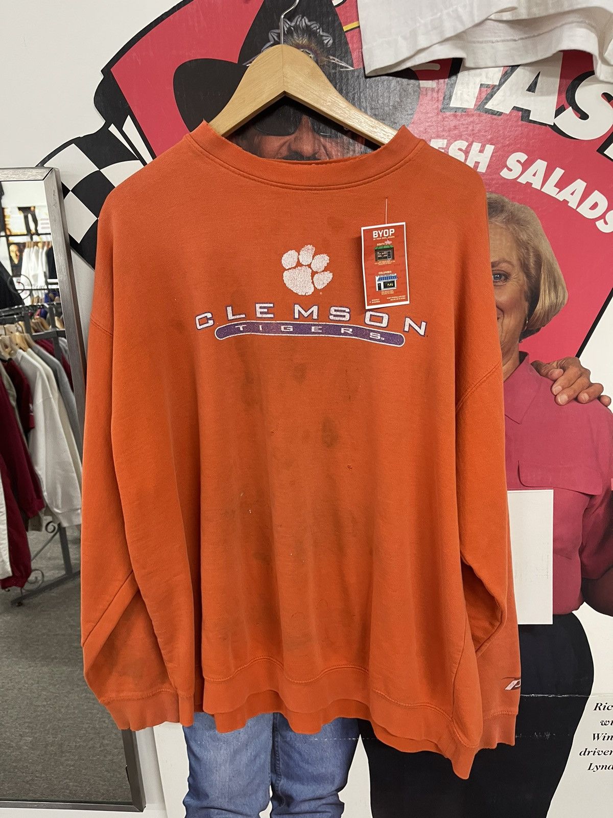 Vintage Clemson shirt Size US L / EU 52-54 / 3 - 1 Preview