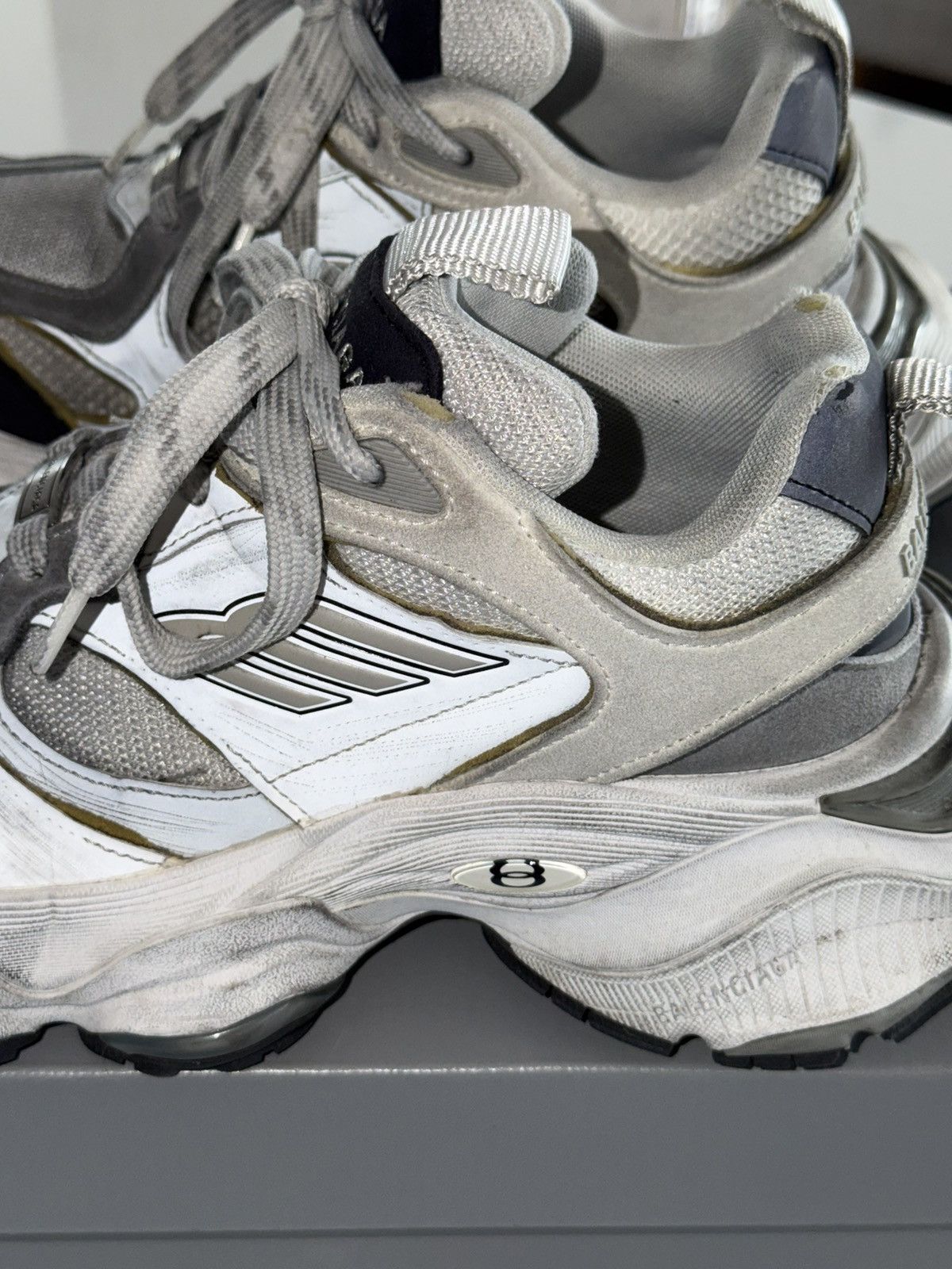 Balenciaga BALENCIAGA DEMNA CARGO SNEAKERS SIZE 40 Size US 7 / EU 40 - 10 Thumbnail