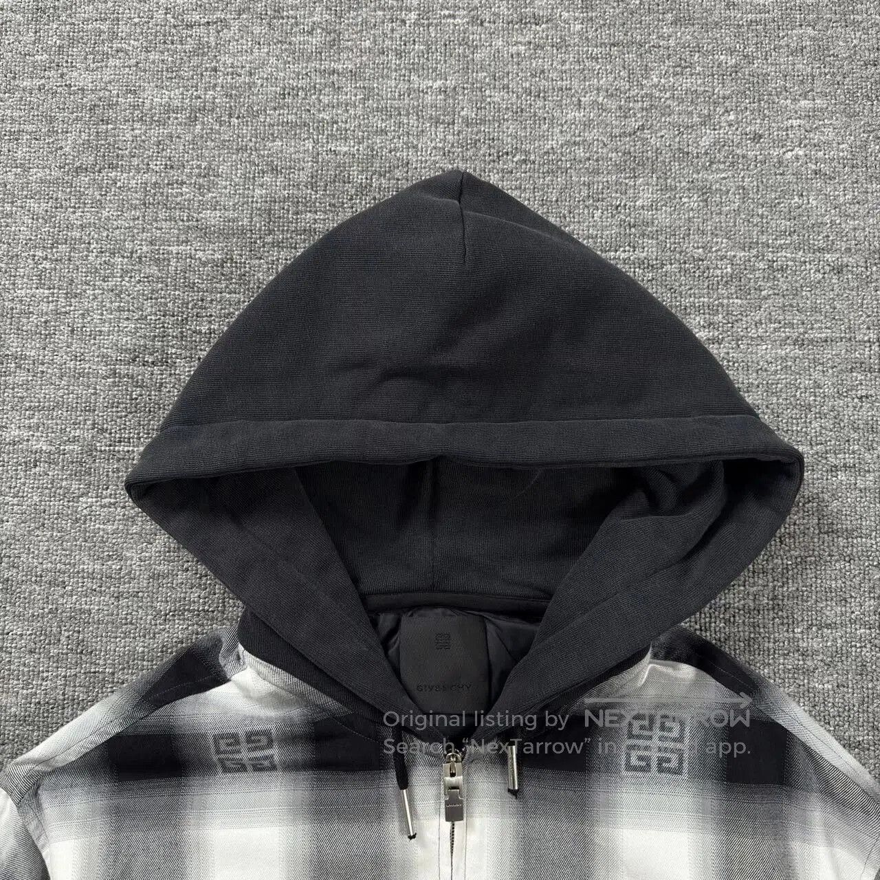 Givenchy Givenchy Plaid Print Hoodie Jacket. Size M / US 6-8 / IT 42-44 - 3 Thumbnail