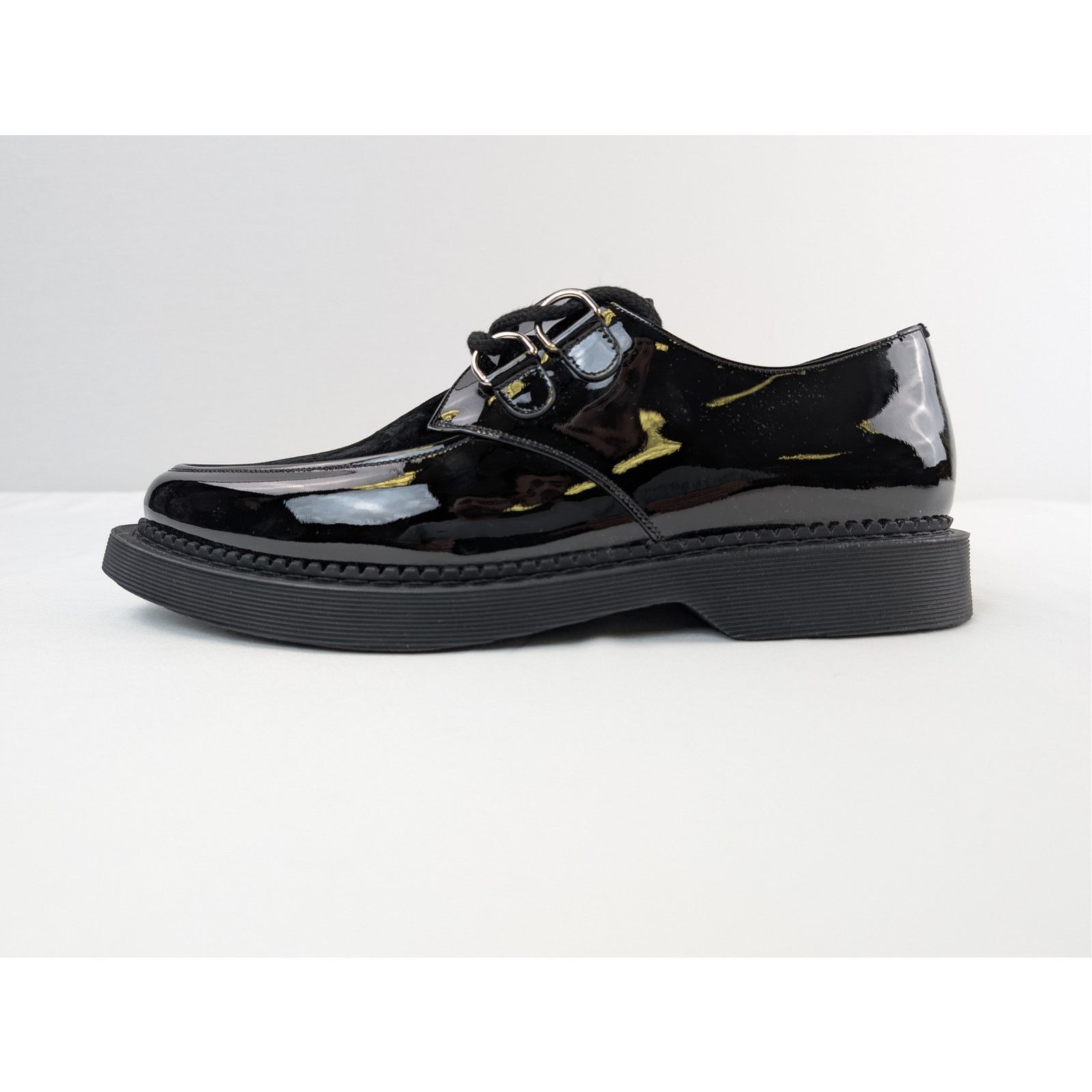 Saint Laurent Paris o1rshd1 Teddy SH Derby Shoe Boots in Black Size US 10 / EU 43 - 10 Thumbnail
