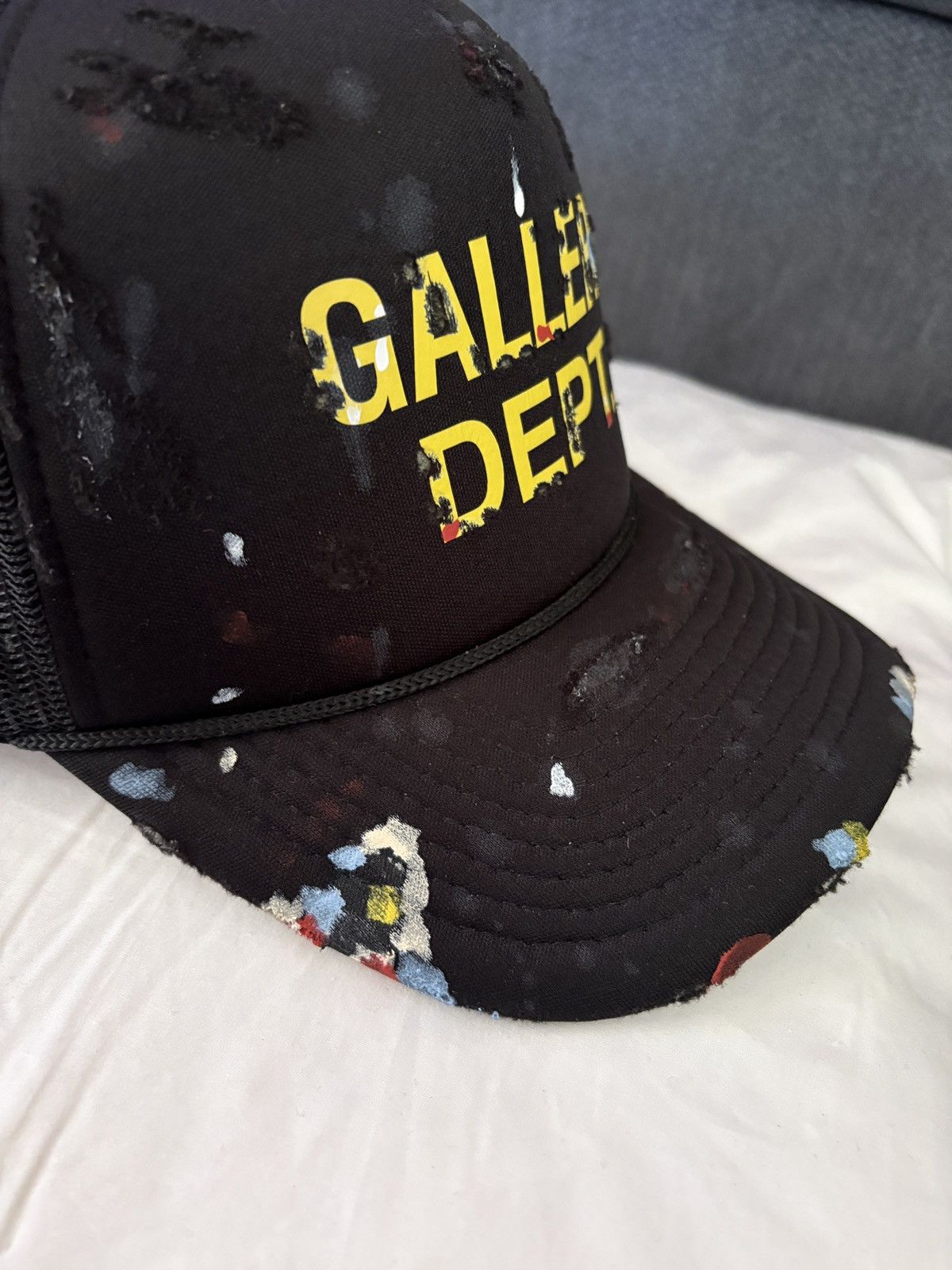 Gallery Dept. Gallery Dept workshop Paint Trucker Hat Size ONE SIZE - 3 Thumbnail