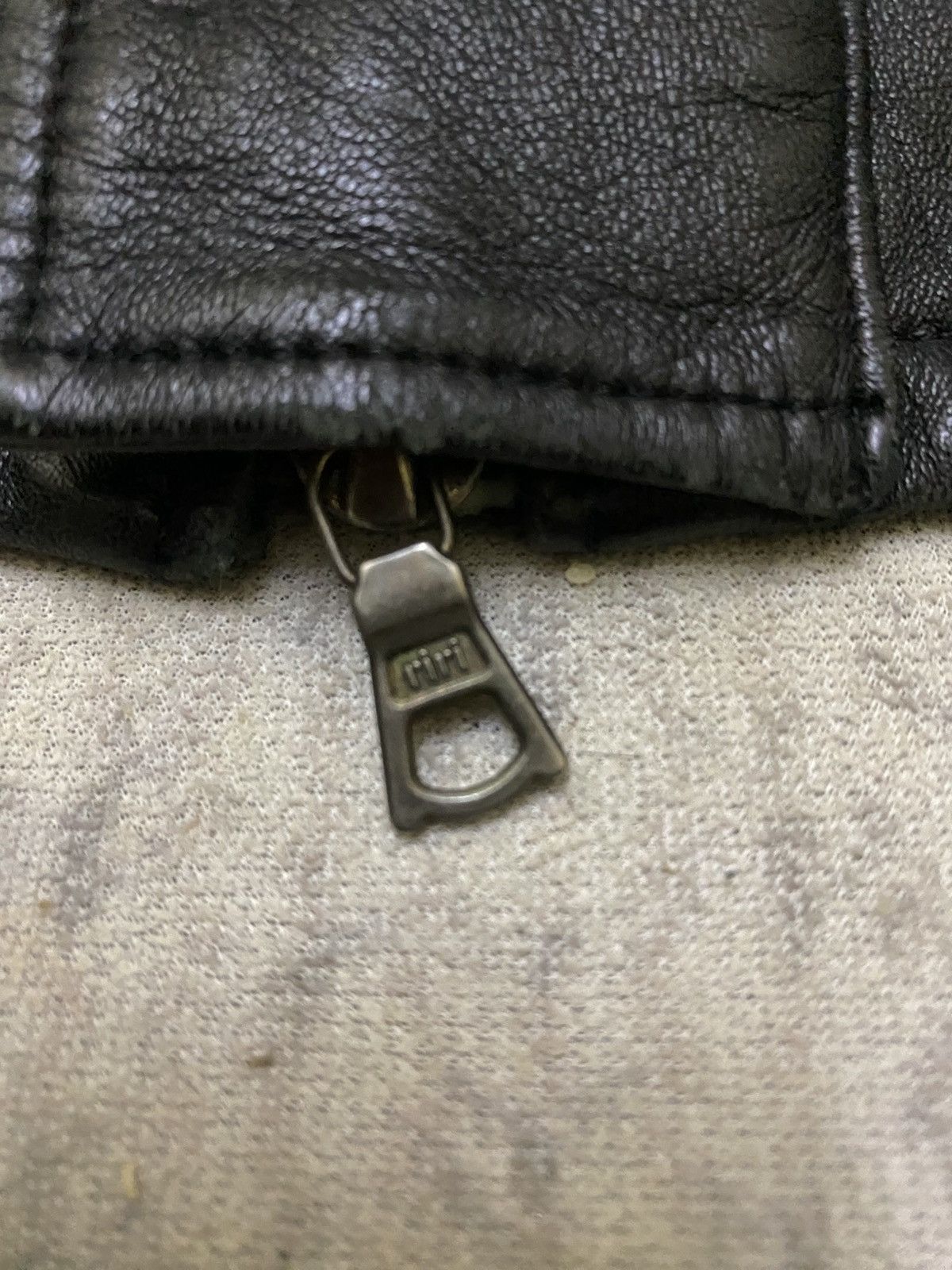 NO ID NO ID A2 LEATHER JACKET FUR NECK LINING REMOVEABLE Size US S / EU 44-46 / 1 - 10 Thumbnail