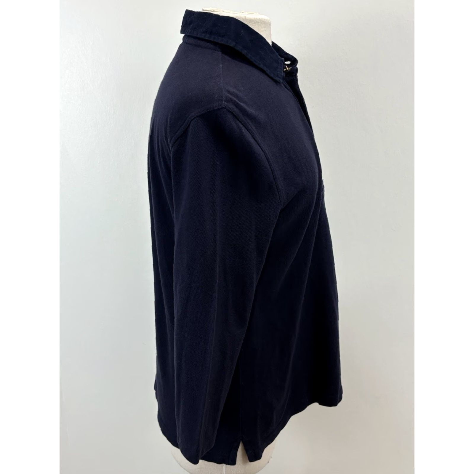 Ralph Lauren Lauren Ralph Lauren Knit Polo Shirt Women’s L Navy Crest 3/4 Sleeve Preppy Polo Shirt Women’s L Navy Crest 3/4 Sleeve Preppy Size L / US 10 / IT 46 - 4 Thumbnail