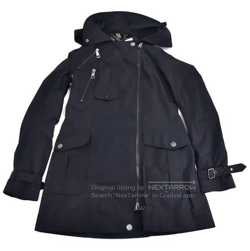 Burberry Burberry Black Spring Autumn Women's Trench Coat. Size M / US 6-8 / IT 42-44 - 3 Thumbnail