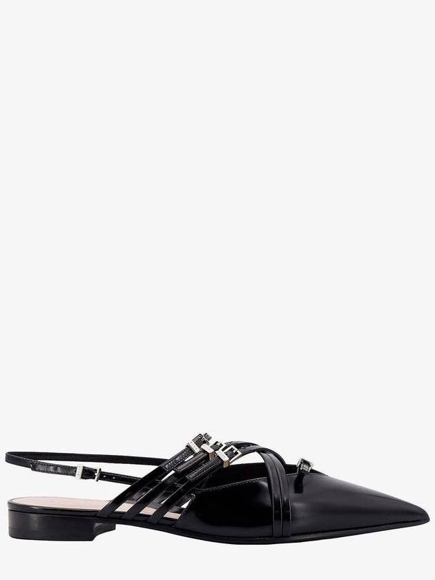 o1s1wg110425 Flats in Black