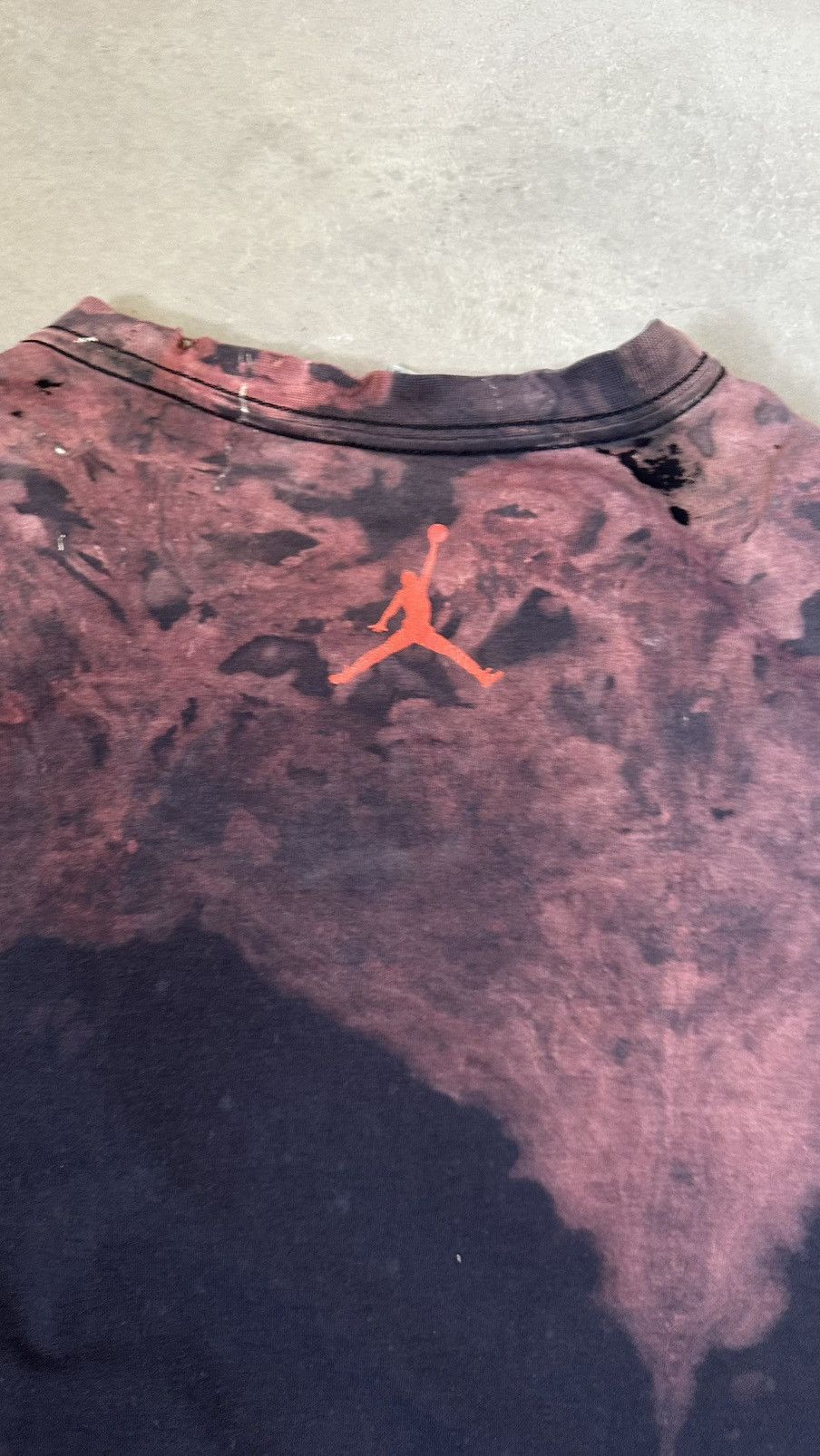 Nike VINTAGE NIKE AIR JORDAN ACID WASH TEE Size US L / EU 52-54 / 3 - 8 Thumbnail