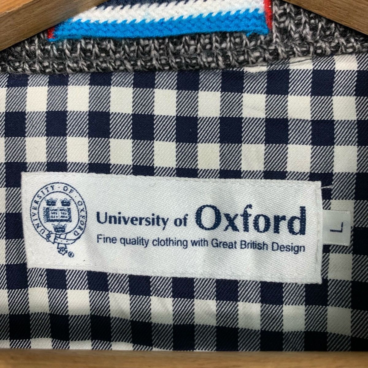 Other University Of OXFORD Button Collared Casual Jacket #1675-C74 Size US L / EU 52-54 / 3 - 18 Thumbnail