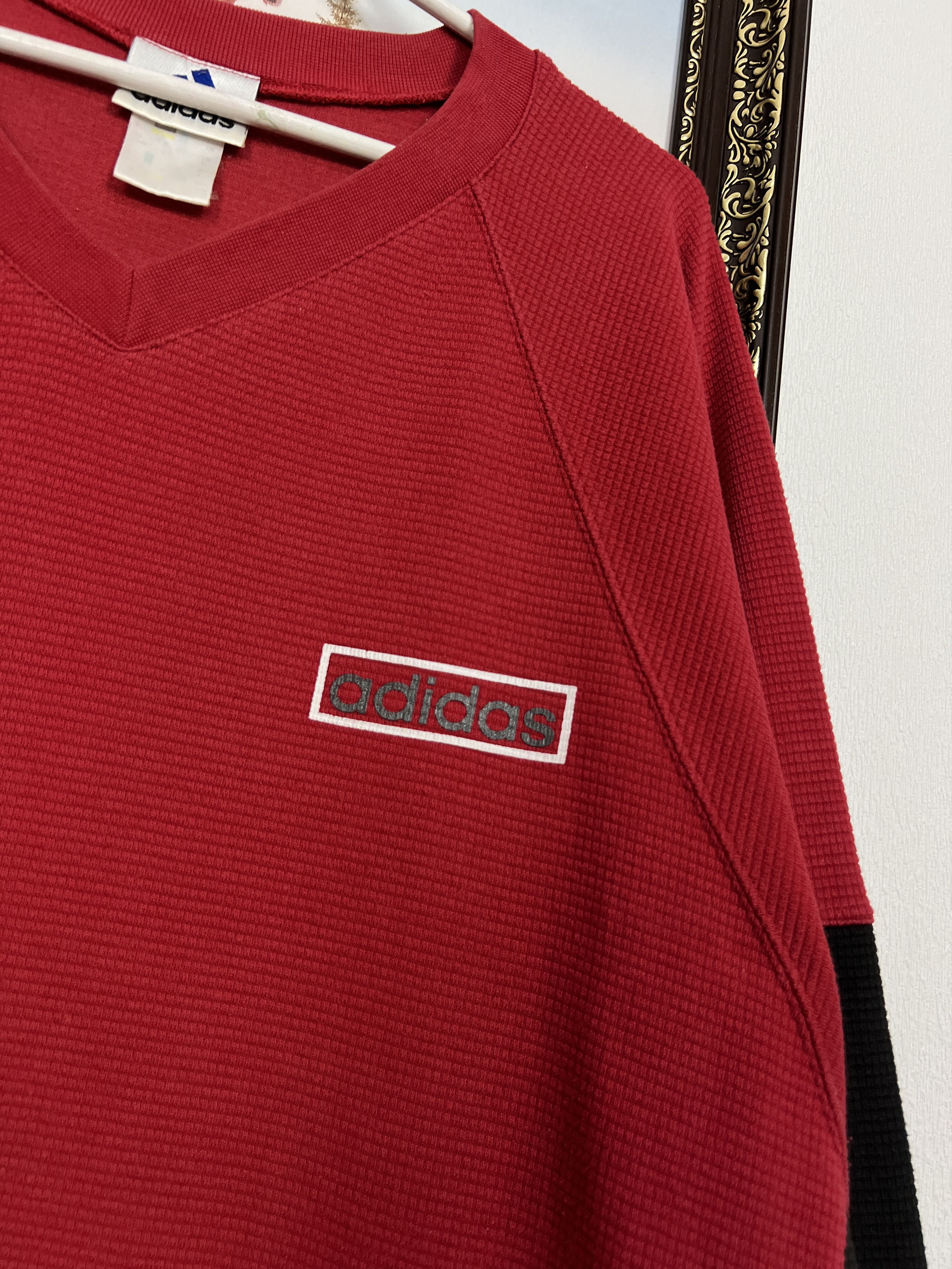 Adidas Vintage 90's Sweatshirt Over Print Big Logo Crewneck Jacket Size US L / EU 52-54 / 3 - 4 Thumbnail