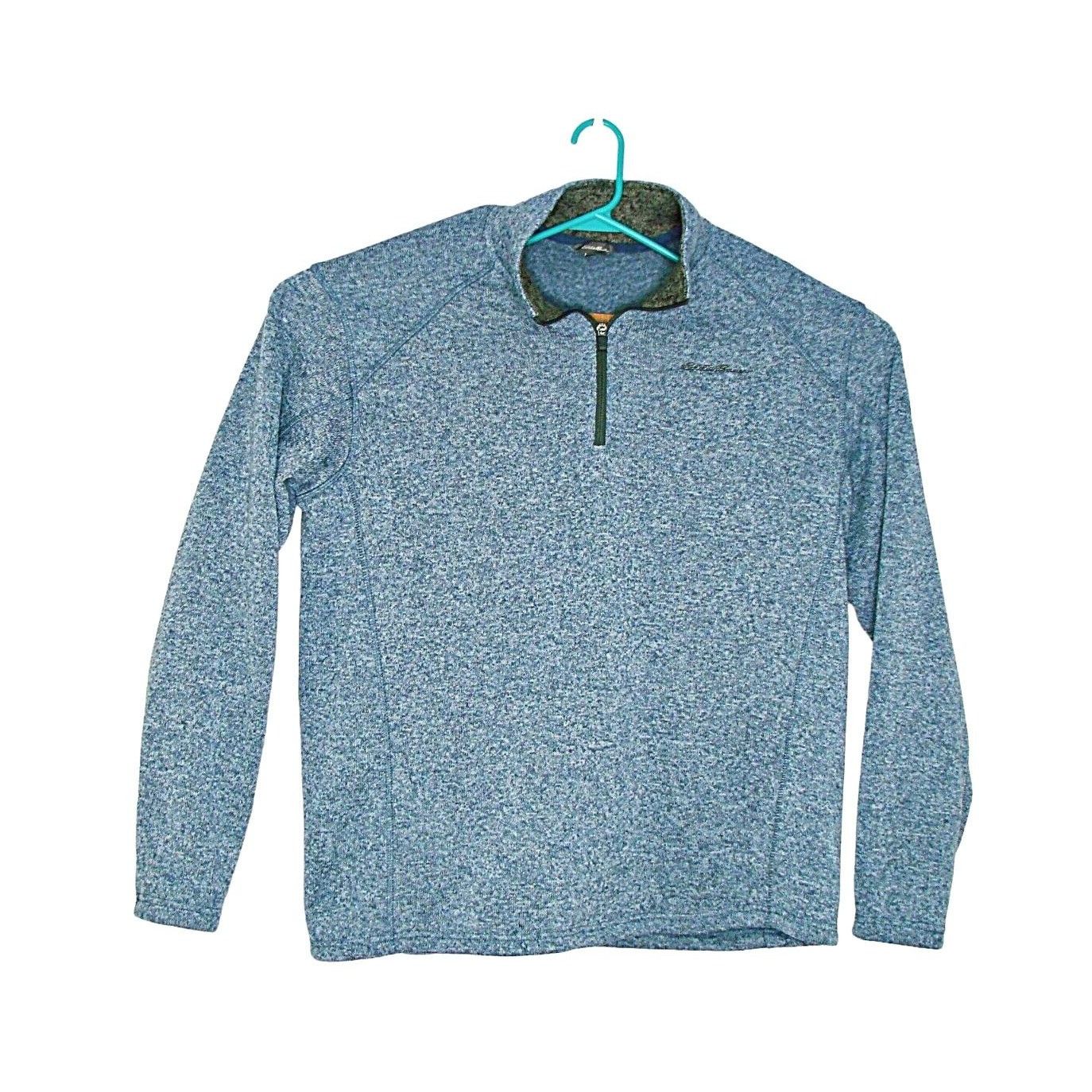 Eddie Bauer Eddie Bauer Mens Radiator Fleece Pullover 1/4-Zip Heather ...