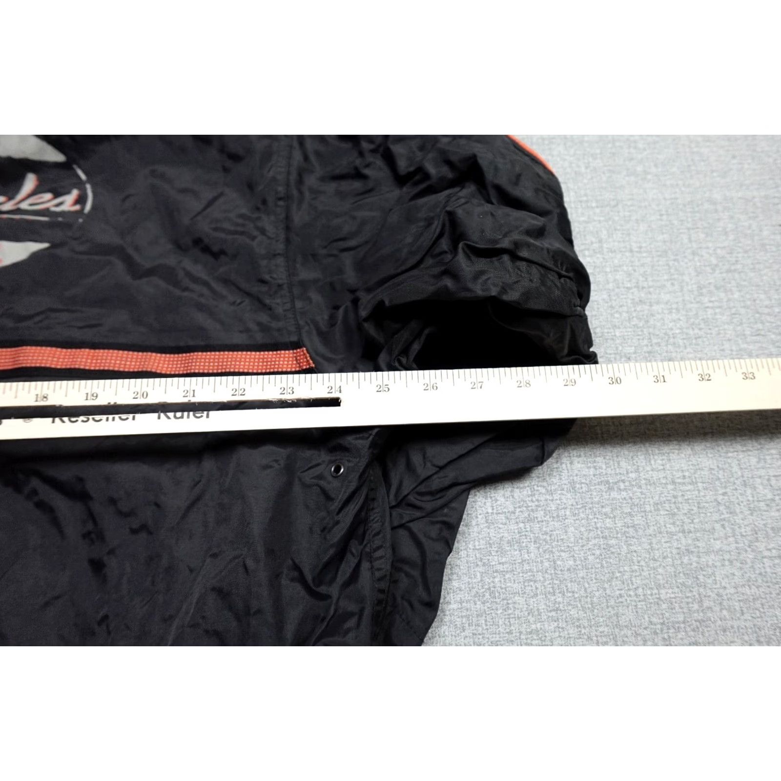 Harley Davidson Harley-Davidson Motorcycle Jacket Mens M Black Windbreaker Hooded Swishy Size US M / EU 48-50 / 2 - 7 Thumbnail