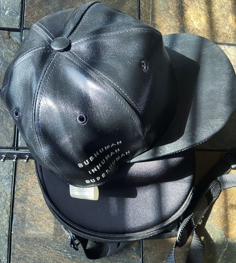 Rick Owens Rick Owens Drkshdw - Subhuman Hat (Black) Size ONE SIZE - 2 Thumbnail