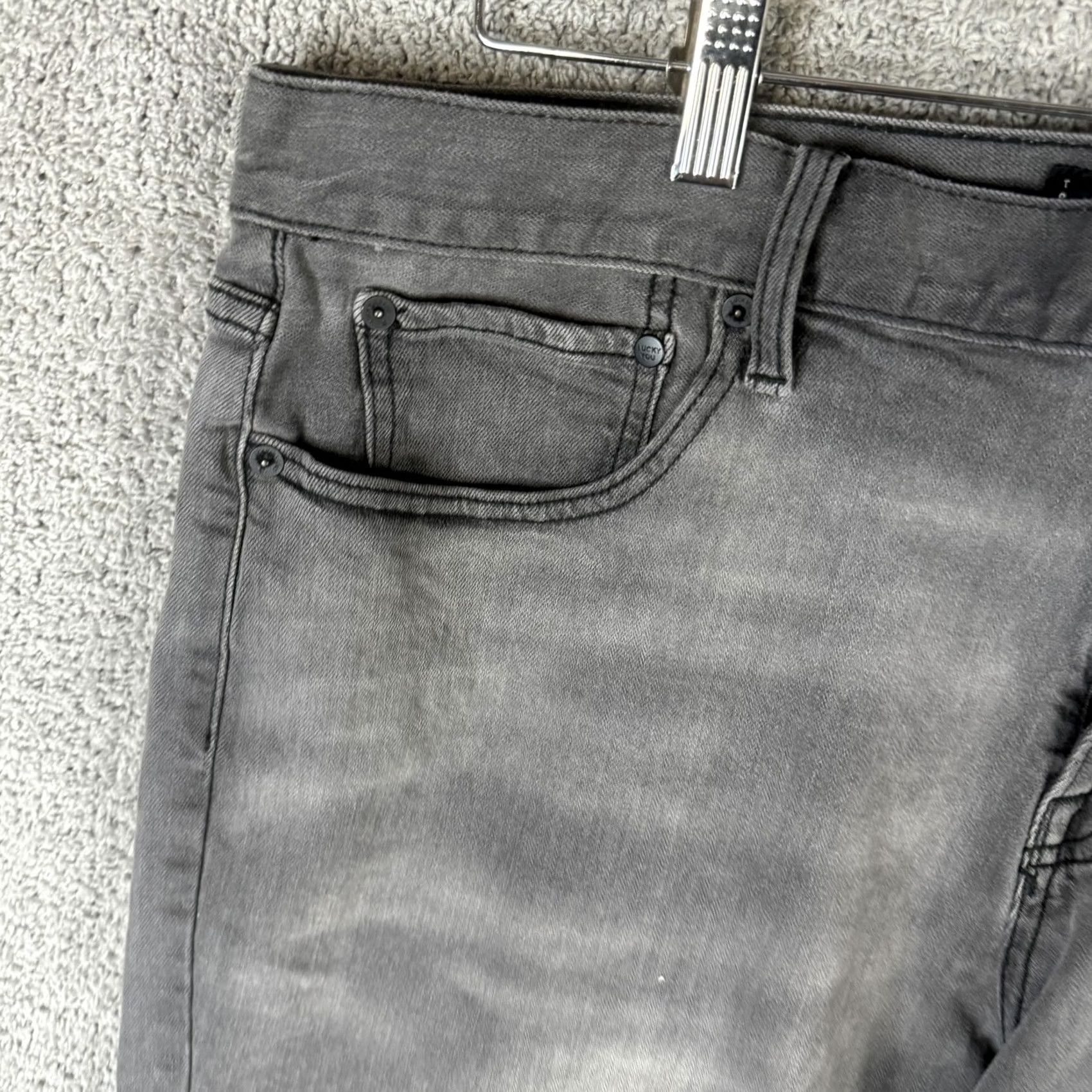Lucky Brand Lucky Brand Jeans Mens 40x32 Gray 221 Original Straight Denim Casual Pants Jeans Size US 40 / EU 56 - 2 Thumbnail