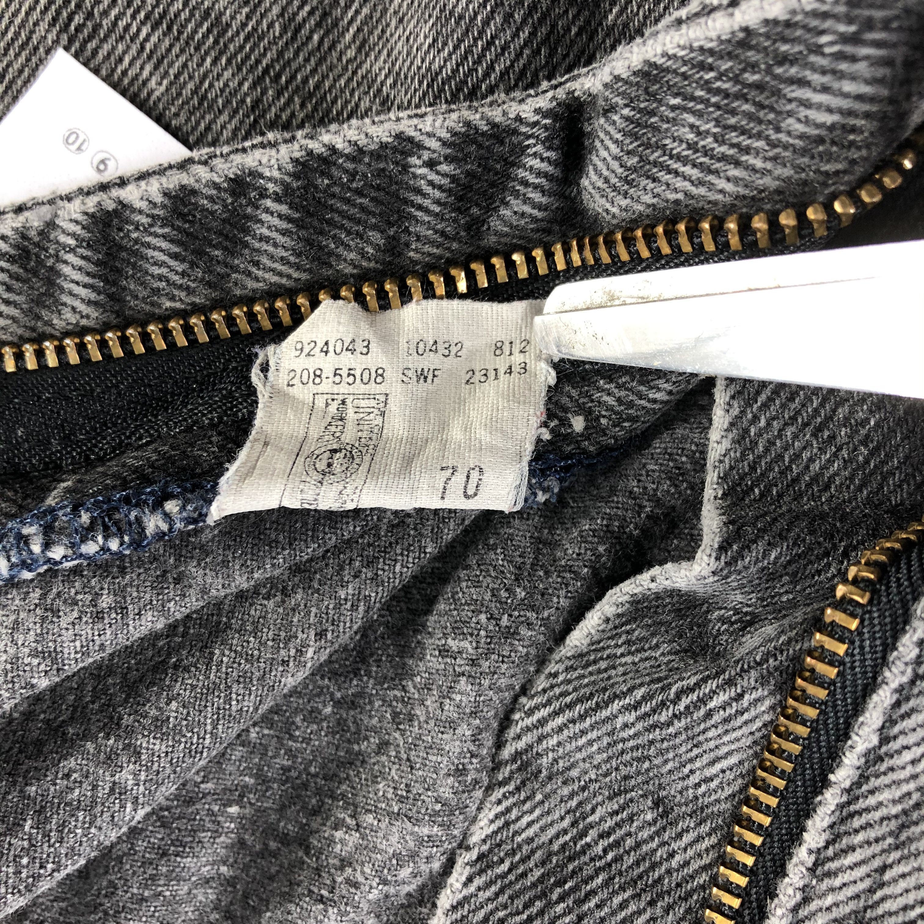 Lee Vintage Faded Blak Lee Jeans-J2271 Size US 35 - 18 Thumbnail