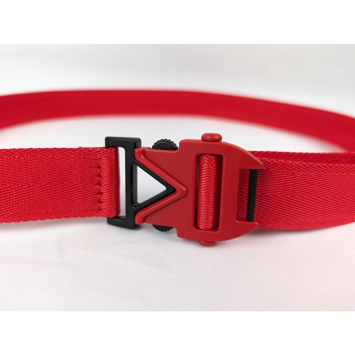 Bottega Veneta o1rshd1 Size: 90cm / Webbing Nappa Belt in Tomato Size 34 - 3 Thumbnail