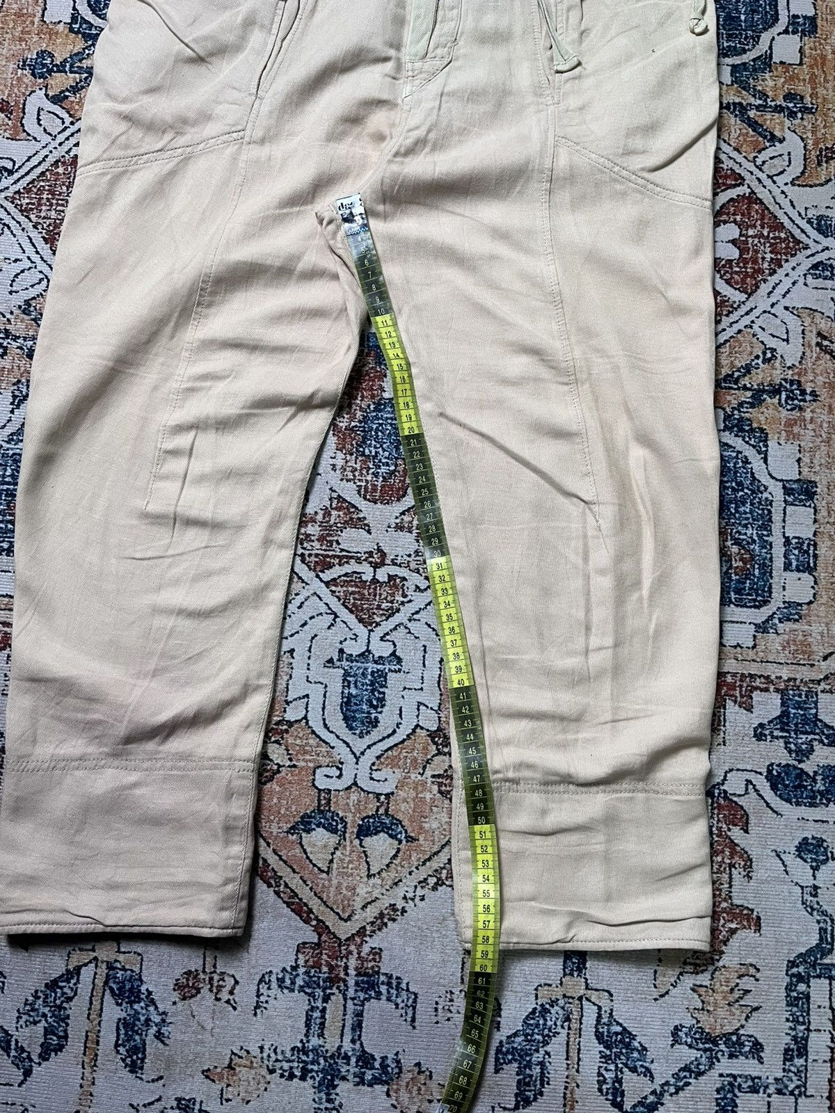 Marithe + Francois Girbaud Le Casual De Marithe Francois Girbaud Long Pants Big Pocket Size US 31 - 16 Thumbnail