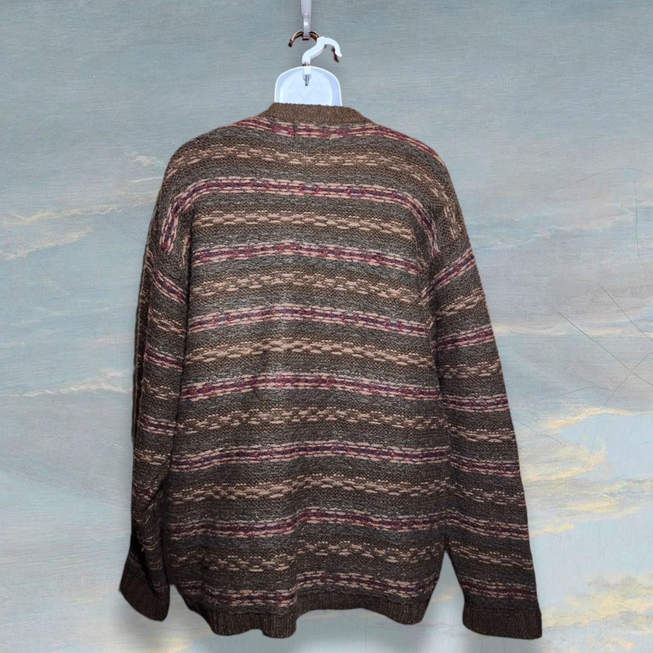 Eddie Bauer 90s Grunge Wool Knit Sweater Size US XL / EU 56 / 4 - 2 Thumbnail