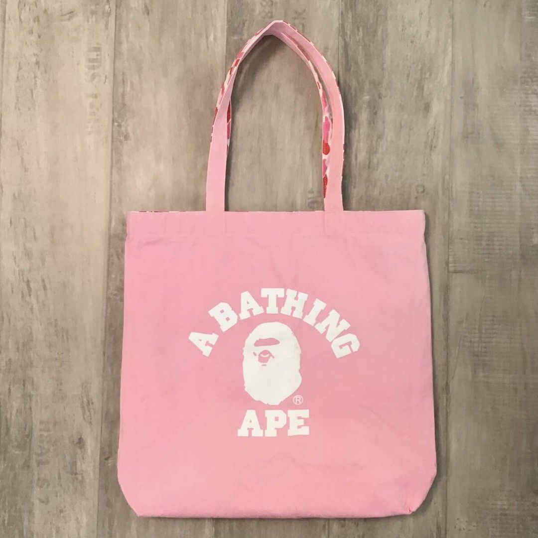 Bape × Nigo 🔥Reversible🔥 BAPE Tote Bag ABC camo Pink a bathing ape NIGO Size ONE SIZE - 2 Thumbnail