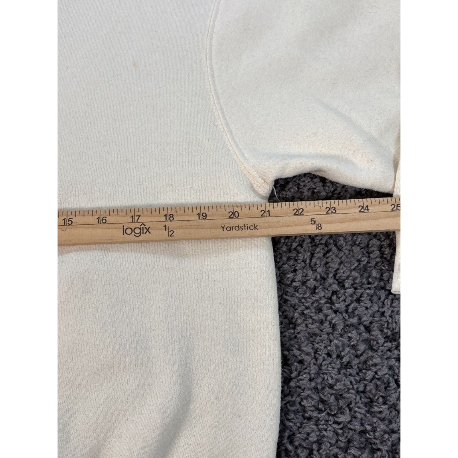 Fruit Of The Loom VINTAGE Fruit Of The Loom Sweatshirt Mens M White Star Jerusalem 3 Wise Men Pullover Sweatshirt Size US M / EU 48-50 / 2 - 3 Thumbnail
