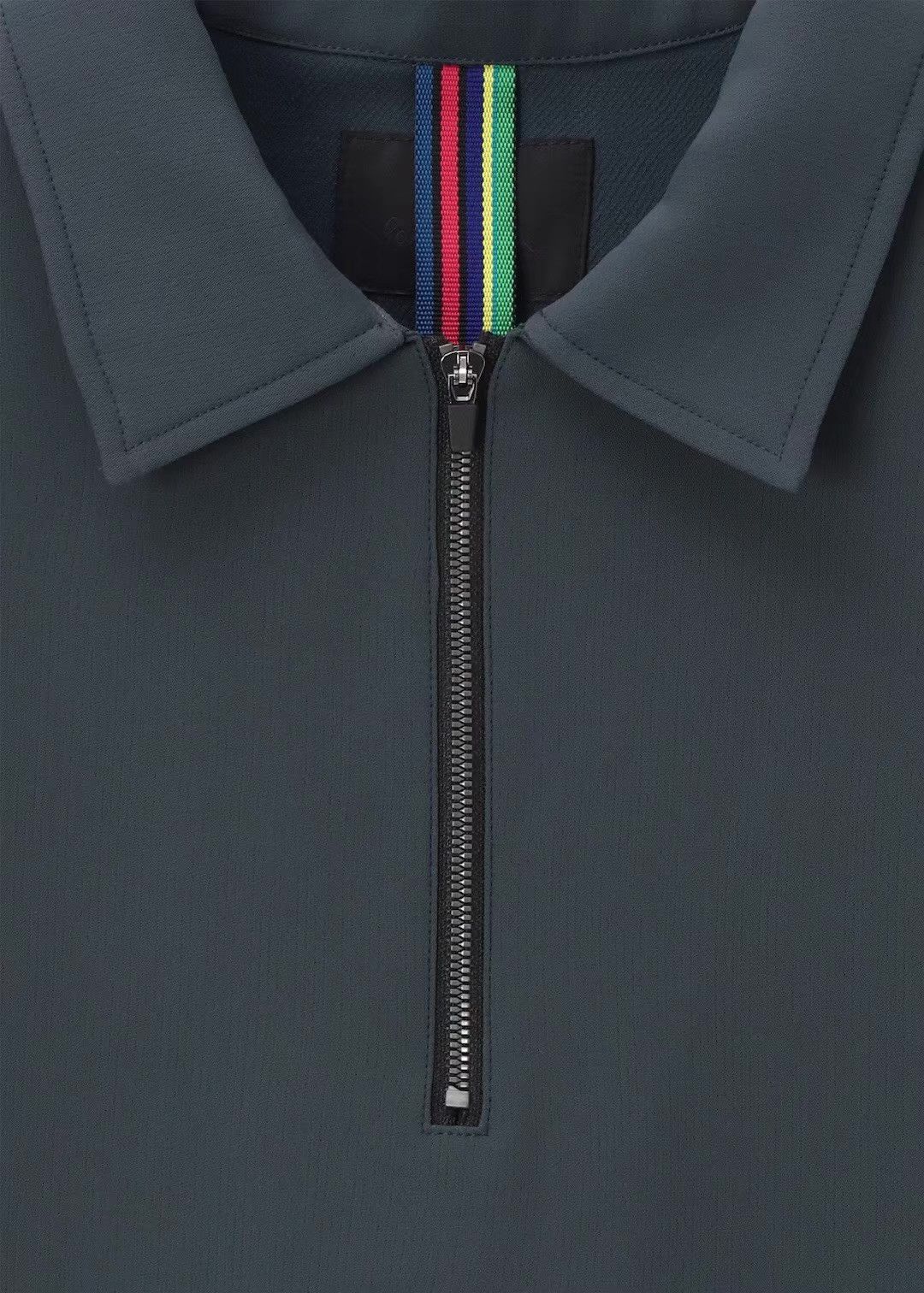 Paul Smith Lightweight Breathable Half-Zip Polo Shirt Ｑ22 Size US M / EU 48-50 / 2 - 2 Thumbnail