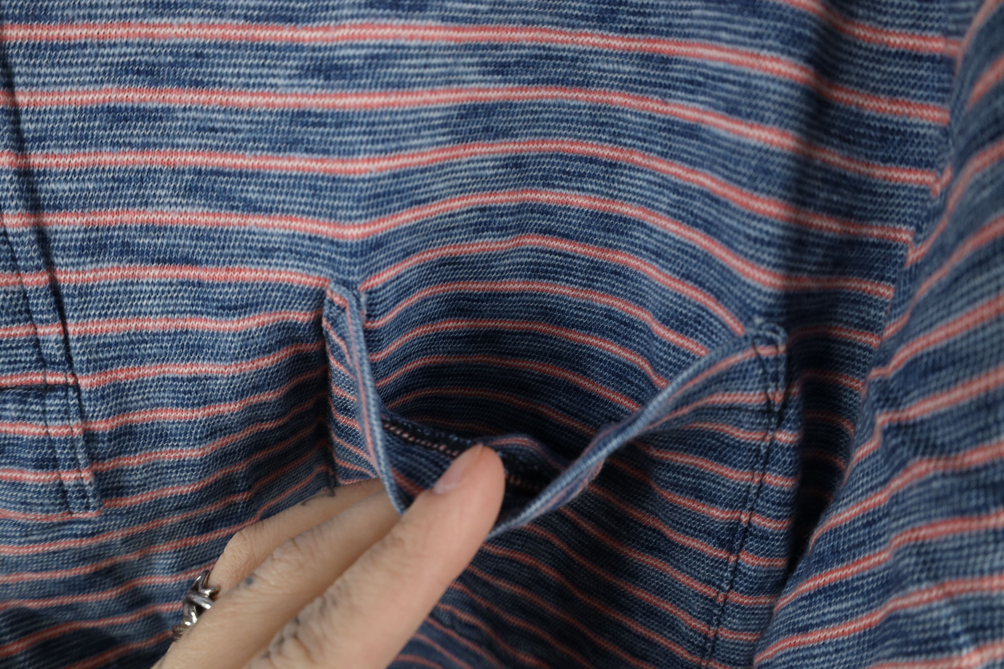 Vintage Faherty Brand Striped Jersey Knit Collared Golf Polo Shirt Size US XL / EU 56 / 4 - 6 Thumbnail