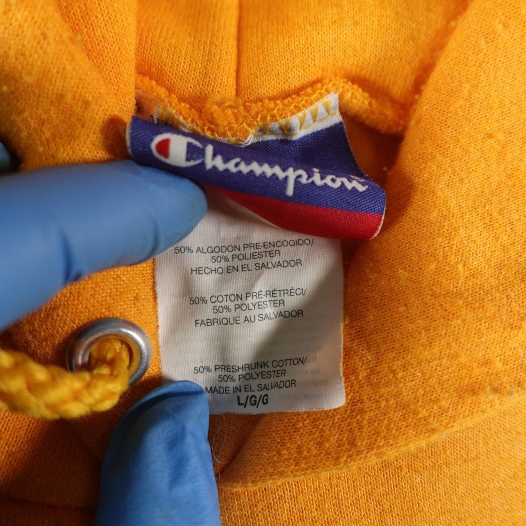 Champion VINTAGE? No. Four One Two Champion Hoodie Mens Large Yellow 412 X Champion Pittsburgh -> rearranged per rules not including new. Size US L / EU 52-54 / 3 - 3 Thumbnail