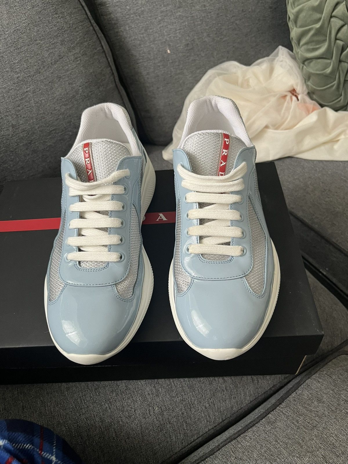 Prada Prada American Cup Sneaker Size US 9.5 / EU 42-43 - 9 Thumbnail