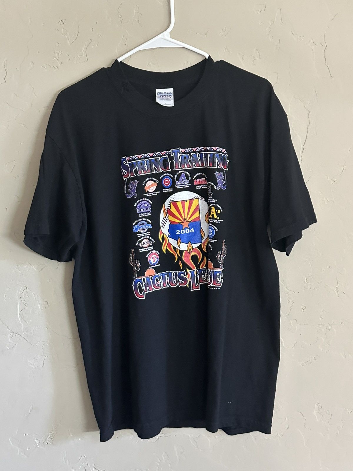 Gildan Vintage 2004 Arizona Spring Training Cactus League T-Shirt Size US L / EU 52-54 / 3 - 1 Thumbnail