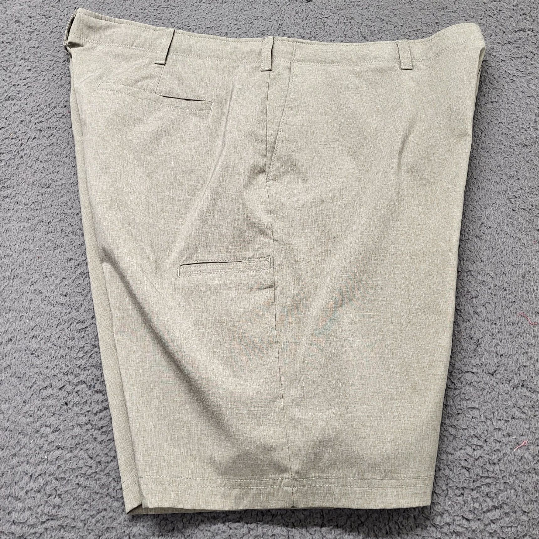 PGA Tour PGA TOUR Shorts Men Size 42 Golf Performance Stretch Khaki Heather Active Wear Size US 42 / EU 58 - 4 Thumbnail