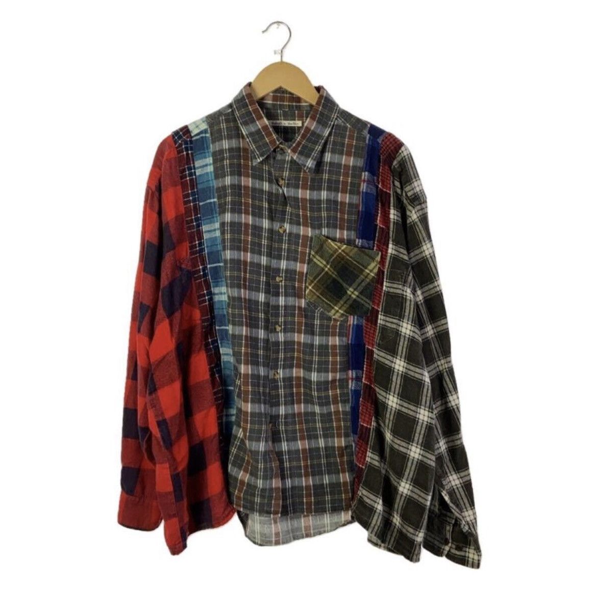 Needles Rebuild by needles Flannel shirt Size US XL / EU 56 / 4 - 1 Thumbnail