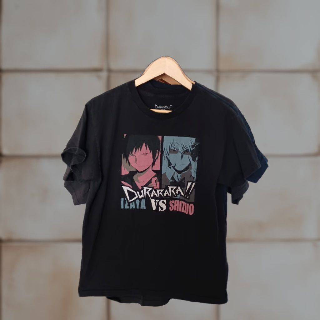 Vintage VINTAGE Durarara Anime Manga T-shirt IZAYA VS SHIZUO Shirt Mens M Black Anime Vintage Durarara Izaya Shizuo T-Shirt Size M Size US M / EU 48-50 / 2 - 1 Thumbnail