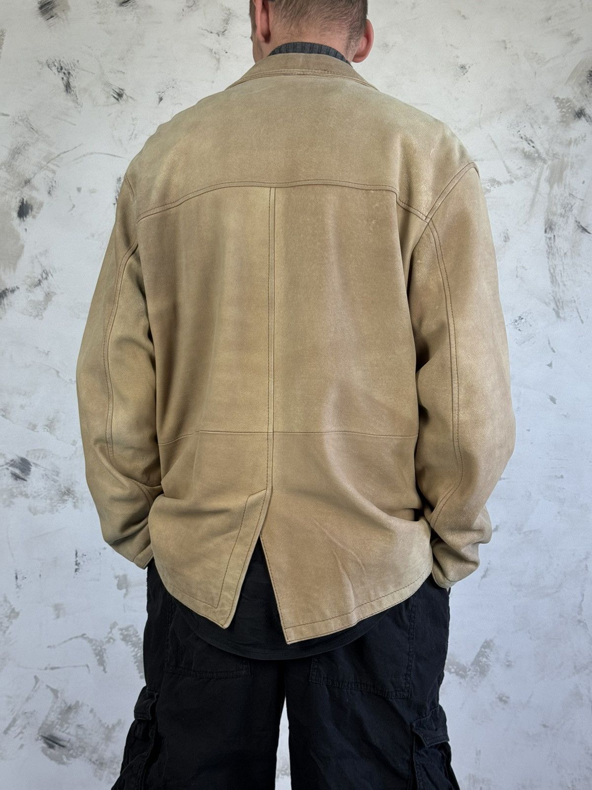 Camel Vintage Camel Active Leather Jacket Size XL - XXL 56 Size US XL / EU 56 / 4 - 2 Thumbnail
