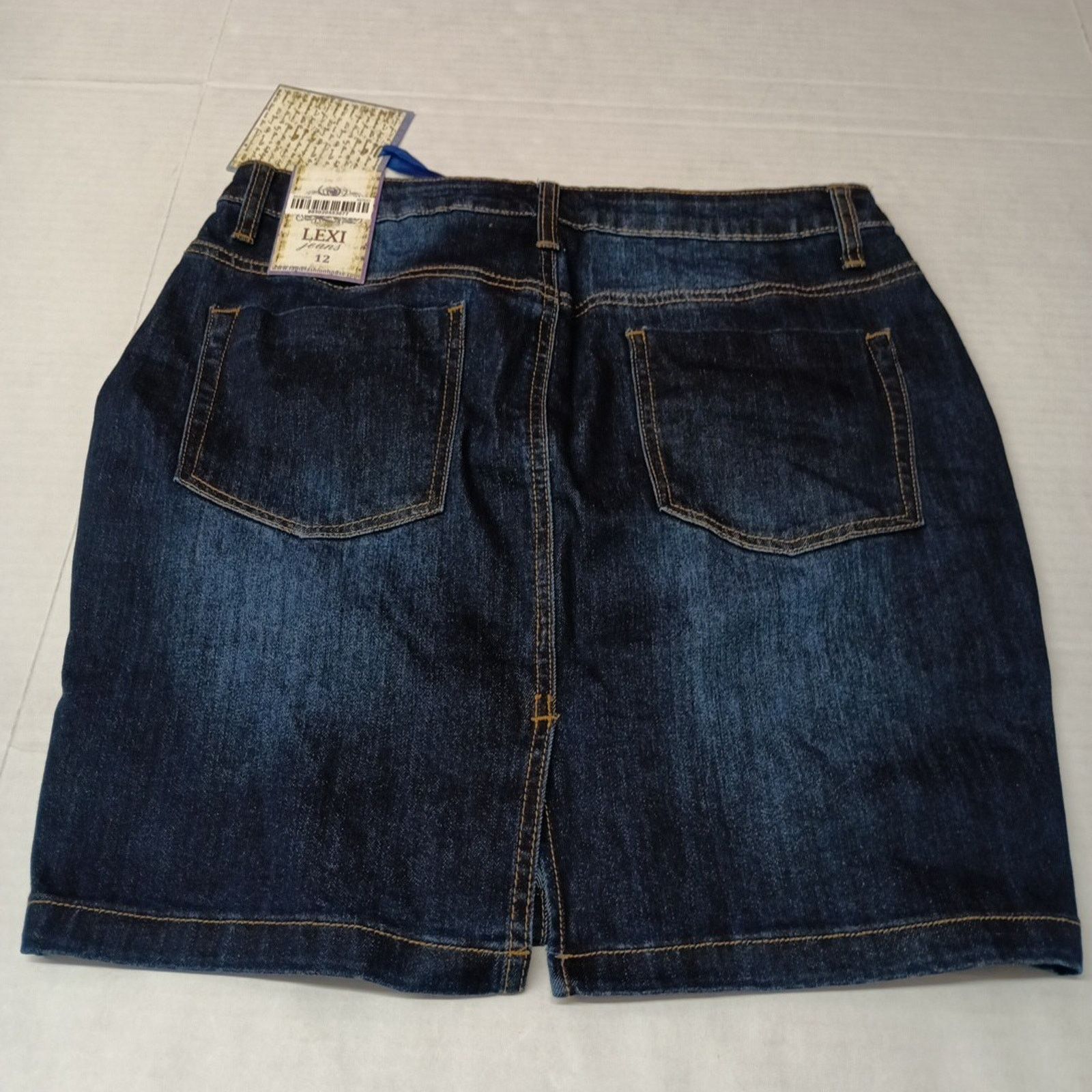 Other Lexi Jeans Skirt Women's 12 Distressed Denim Pencil Straight Size 34" / US 12 / IT 48 - 5 Thumbnail