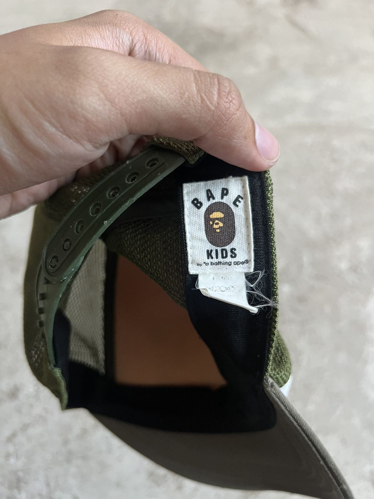 Bape BAPE KIDS MESH CAP Size ONE SIZE - 5 Thumbnail