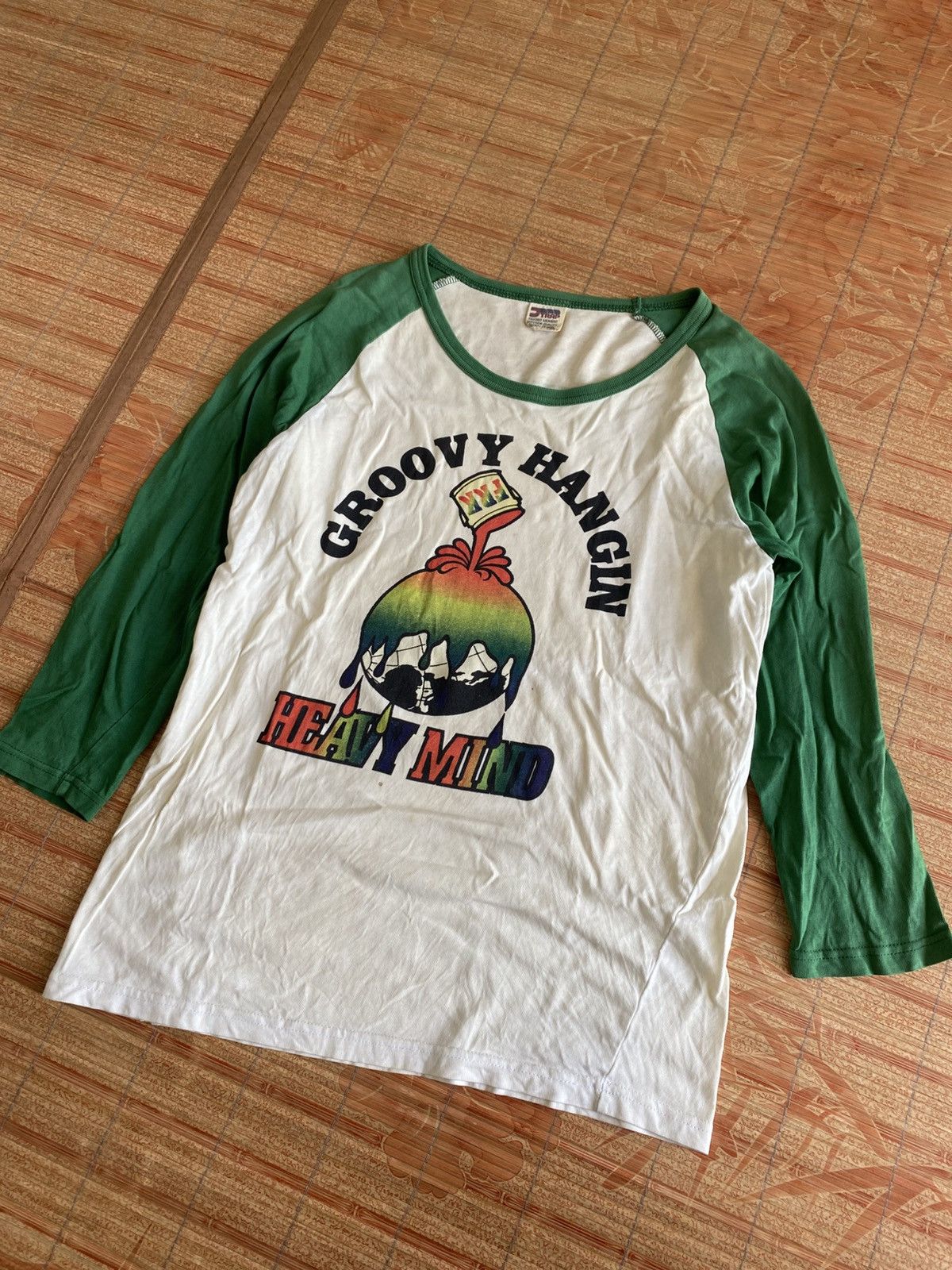 Japanese Brand Japanese raglan tshirt groovy hangin lgb kmrii fuga styled Size US M / EU 48-50 / 2 - 1 Thumbnail