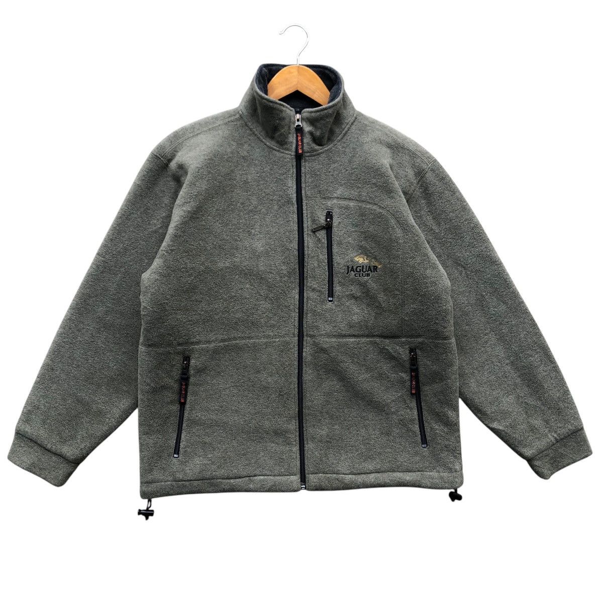 Japanese Brand Vintage JAGUAR fleece jcket Size US M / EU 48-50 / 2 - 1 Thumbnail