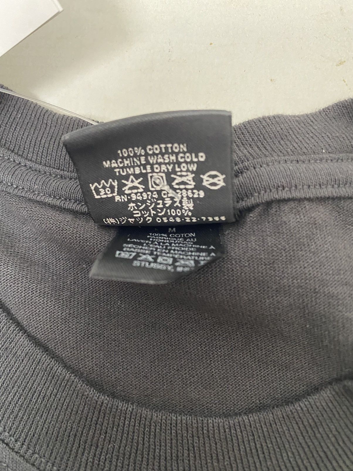 Stussy T-shirt Stüssy x Our Legacy size M black new Size US M / EU 48-50 / 2 - 5 Thumbnail