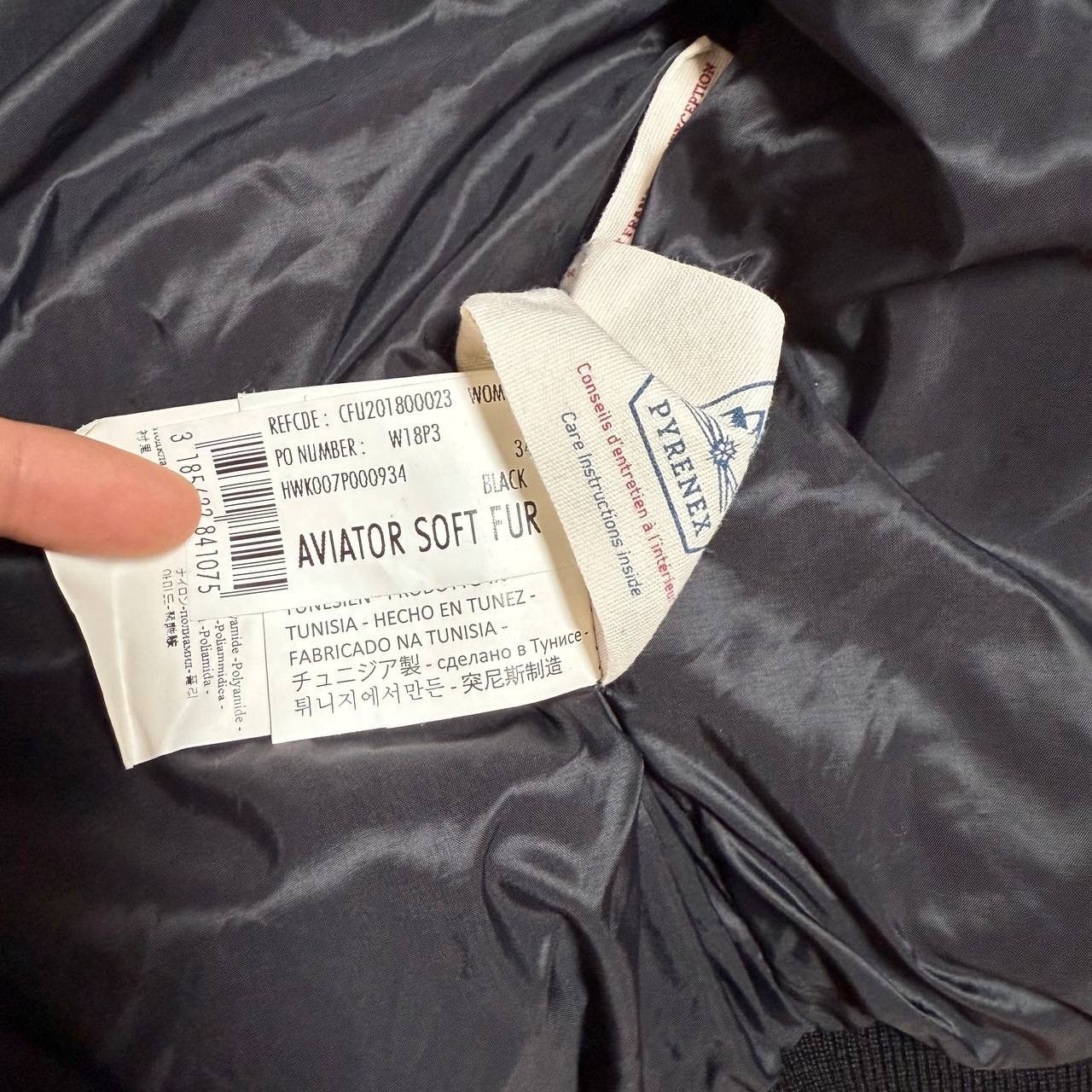 Pyrenex PYRENEX black Aviator puffer jacket Size S / US 4 / IT 40 - 9 Thumbnail