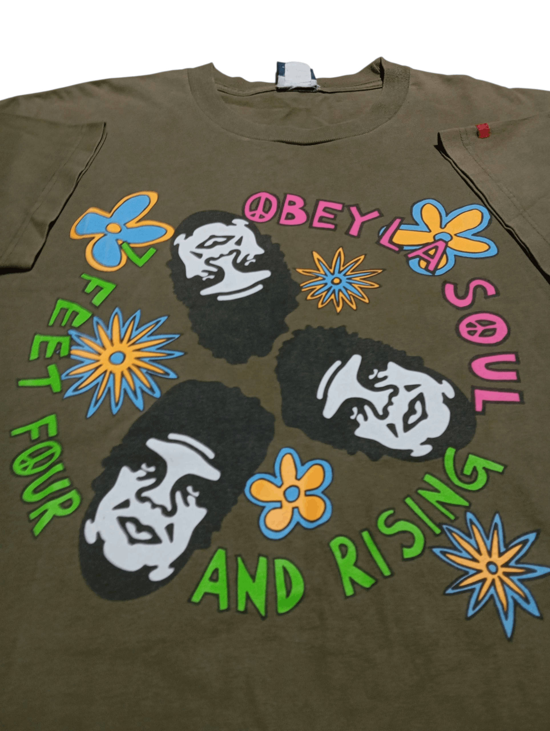 Obey Vintage Obey Ripoff De La Soul Shirt Size US L / EU 52-54 / 3 - 1 Thumbnail