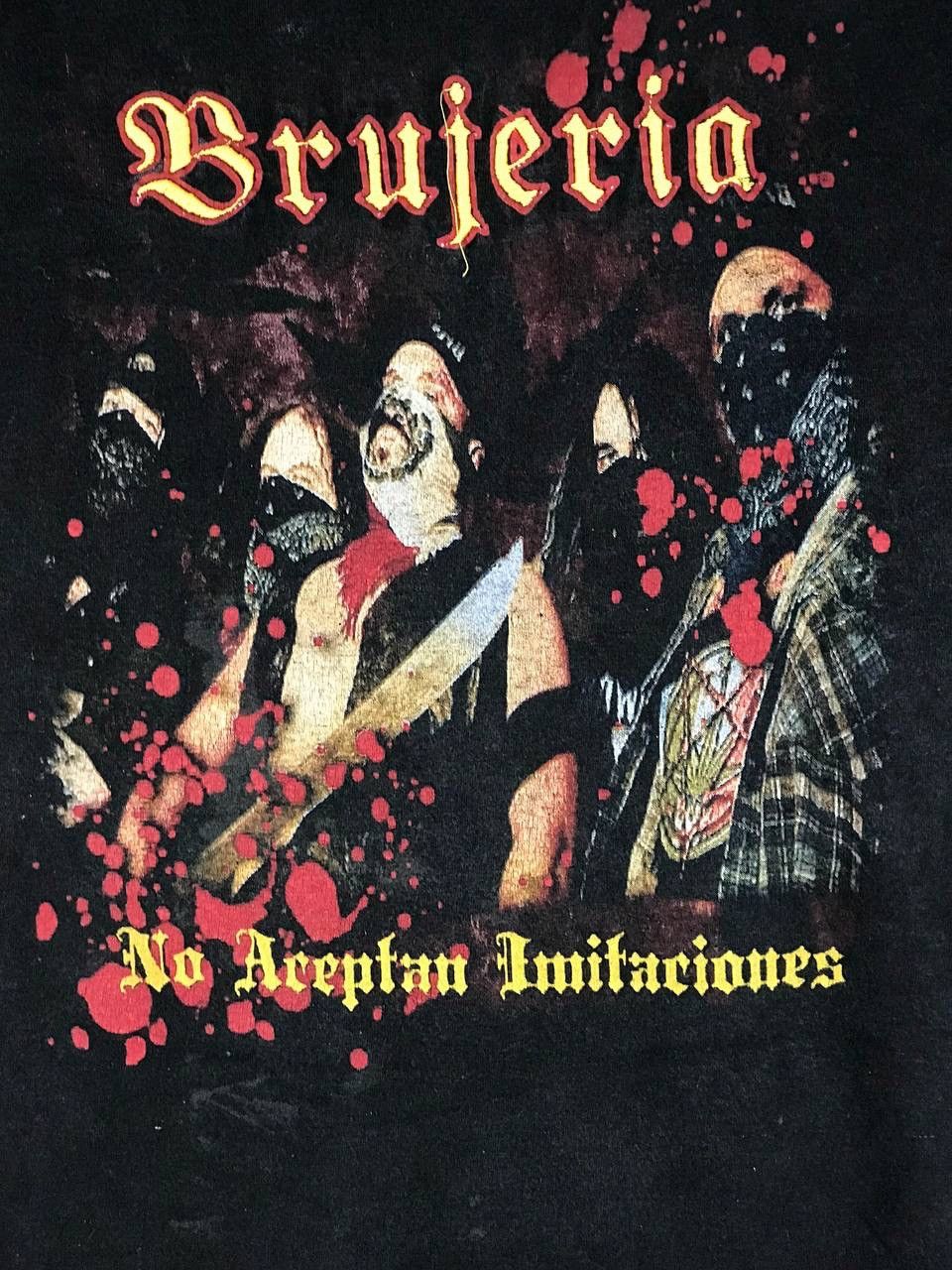 Band Tees × Vintage Vintage Brujeria band tour metal band Size US XL / EU 56 / 4 - 3 Thumbnail