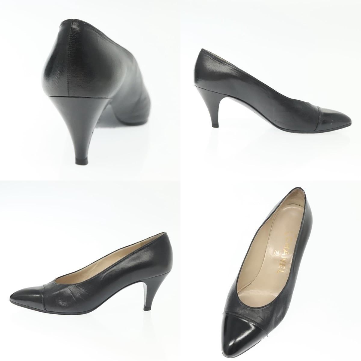Chanel Chanel Classic Calfskin Pump High Heels Size US 6 / IT 36 - 7 Thumbnail