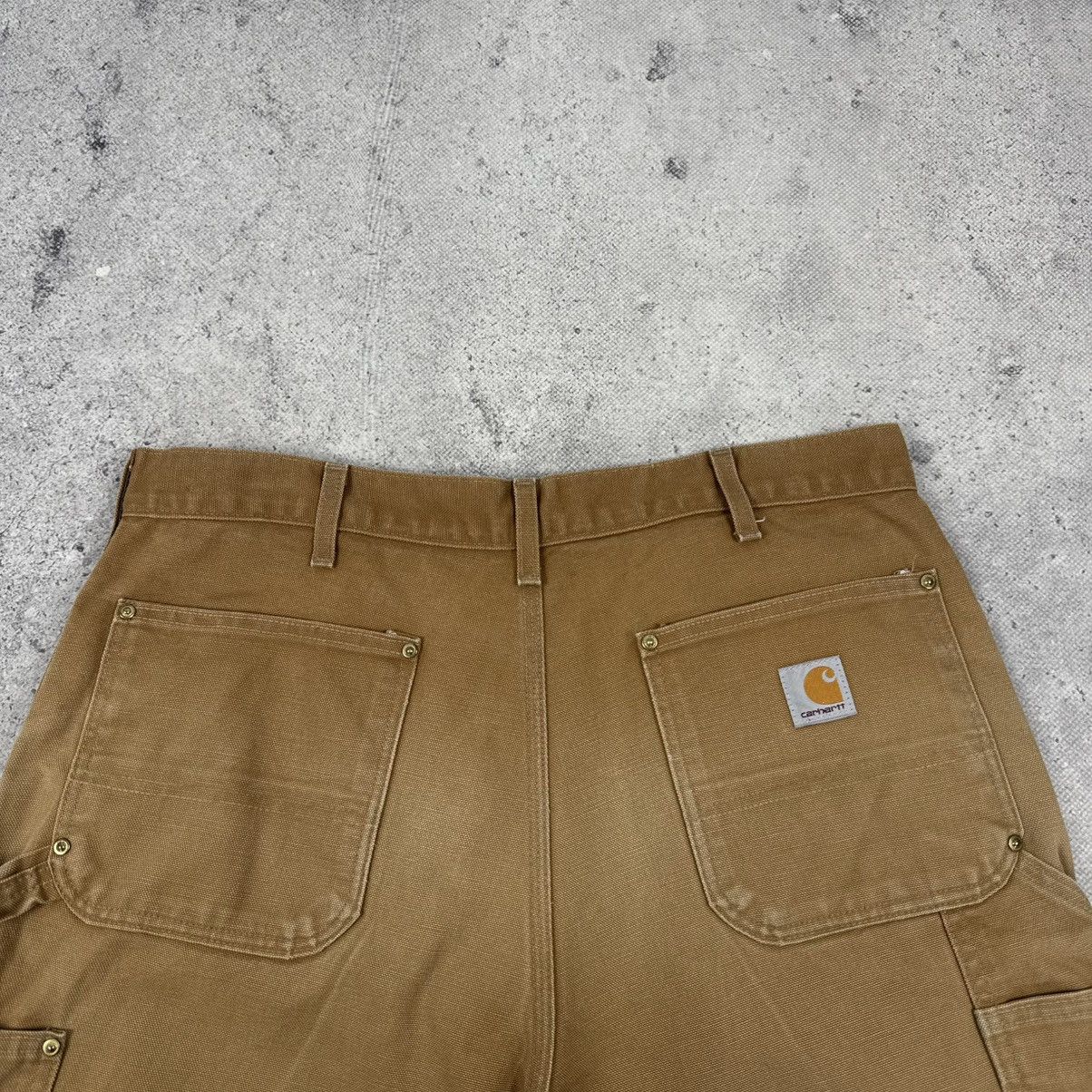 Vintage Carhartt Double Knee Distressed Pants Made In USA