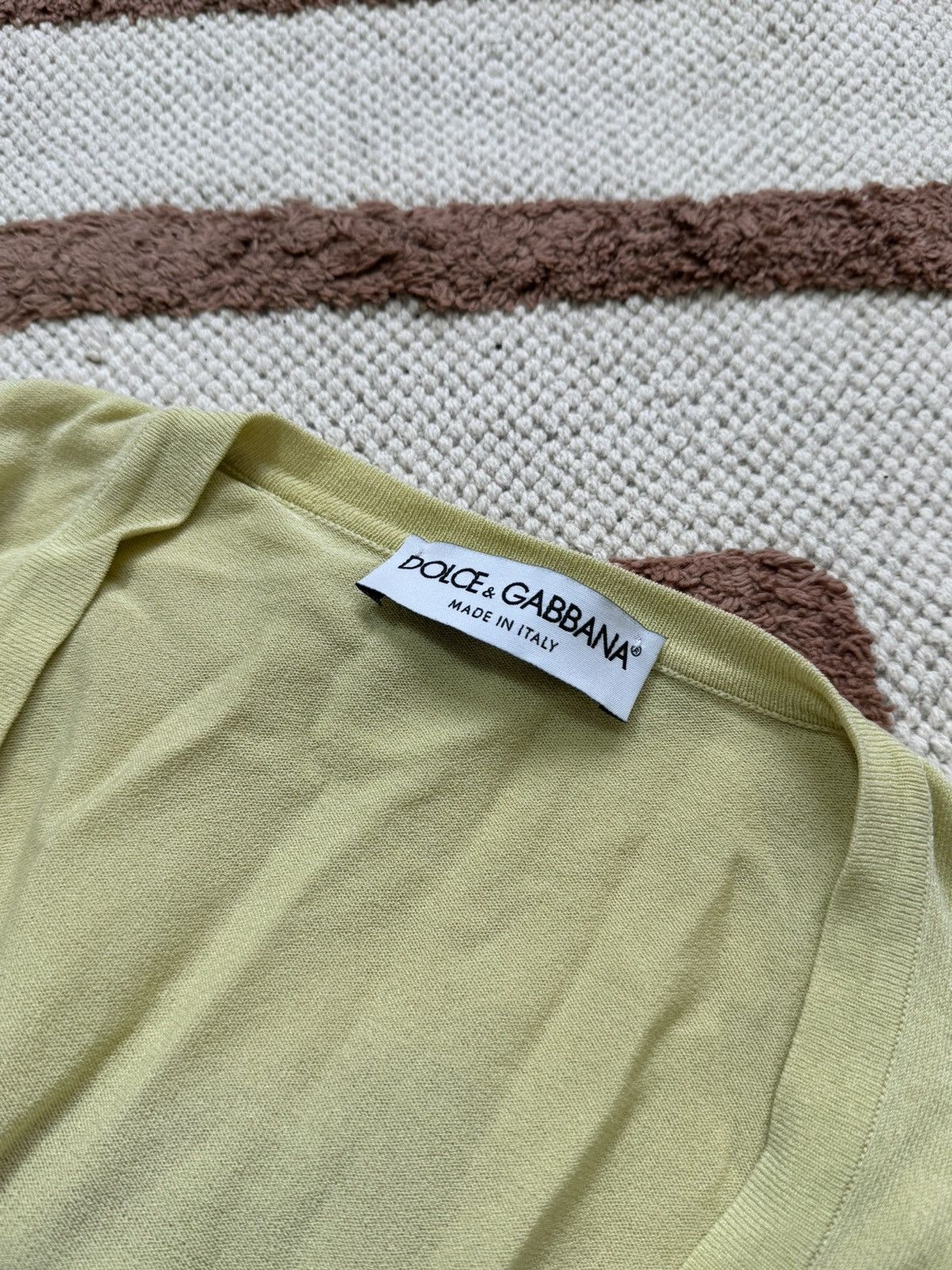 Dolce & Gabbana VINTAGE DOLCE&GABBANA 2000s BASIC CARDIGAN Size M / US 6-8 / IT 42-44 - 5 Thumbnail