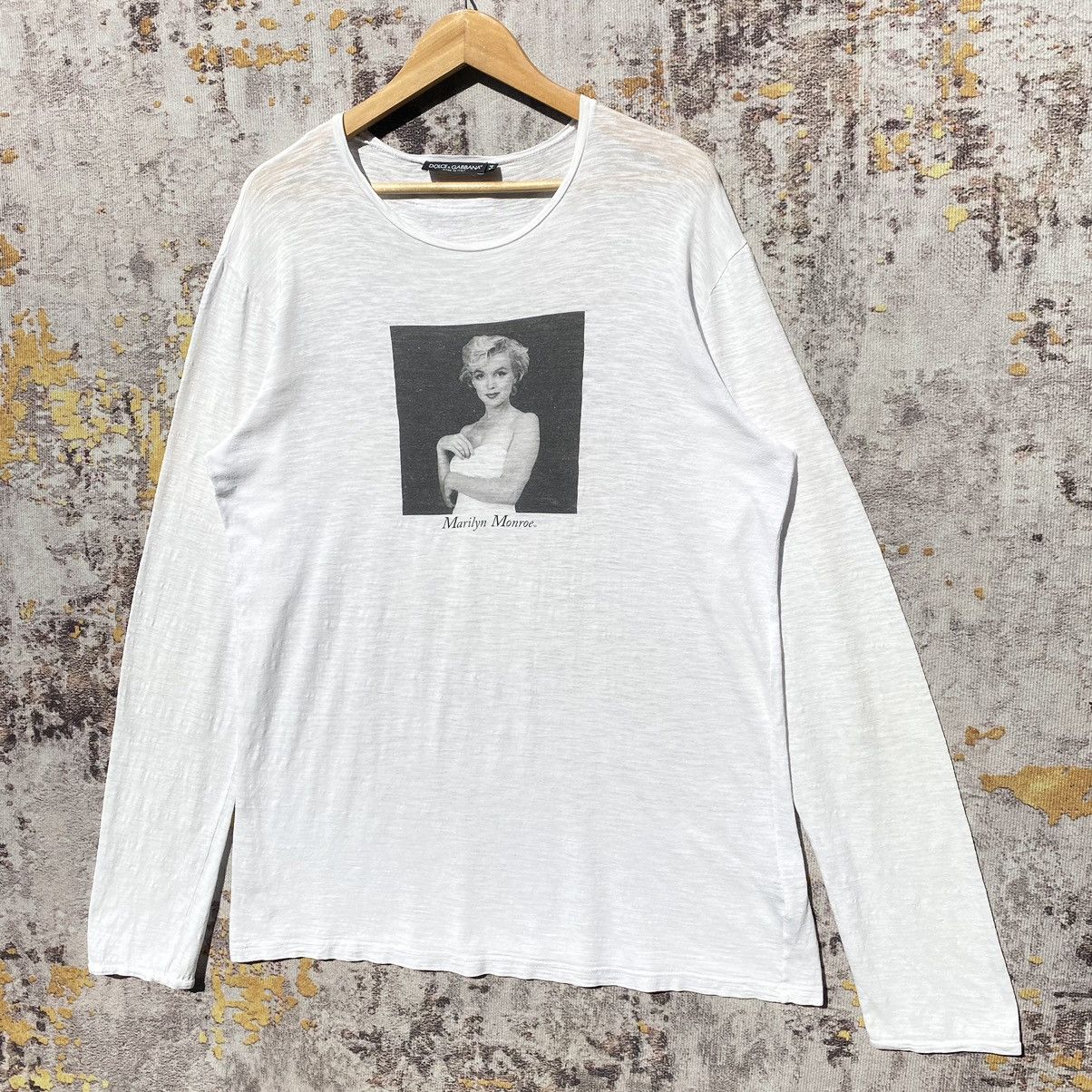 Dolce & Gabbana Dolce & Gabbana Marilyn Monroe Long Sleeve Shirt D&G Luxury Size US L / EU 52-54 / 3 - 3 Thumbnail
