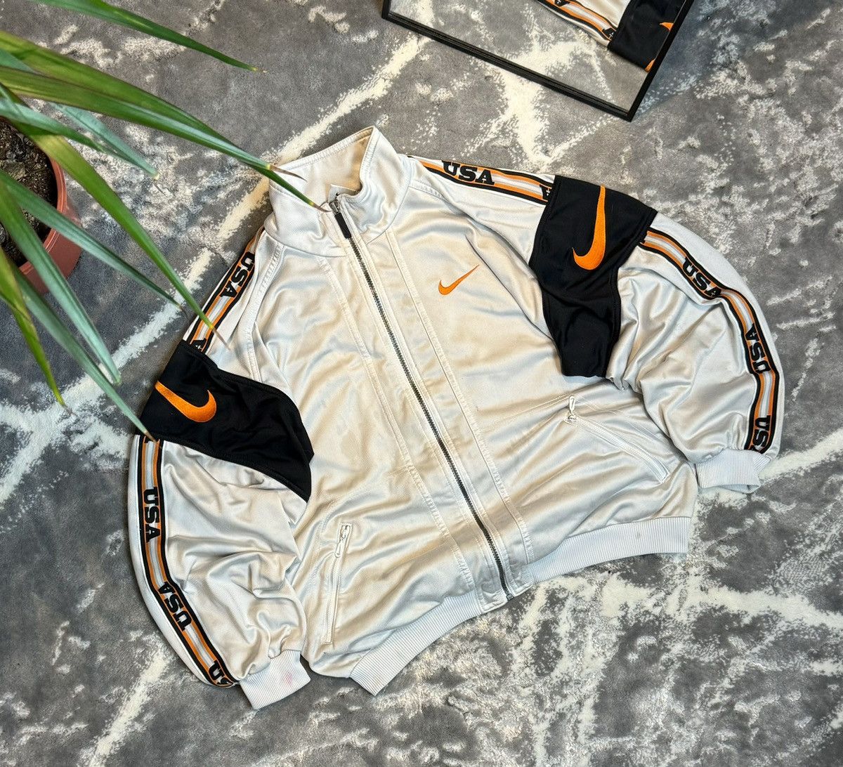 90s Nike Vintage USA Lampas Track Jacket
