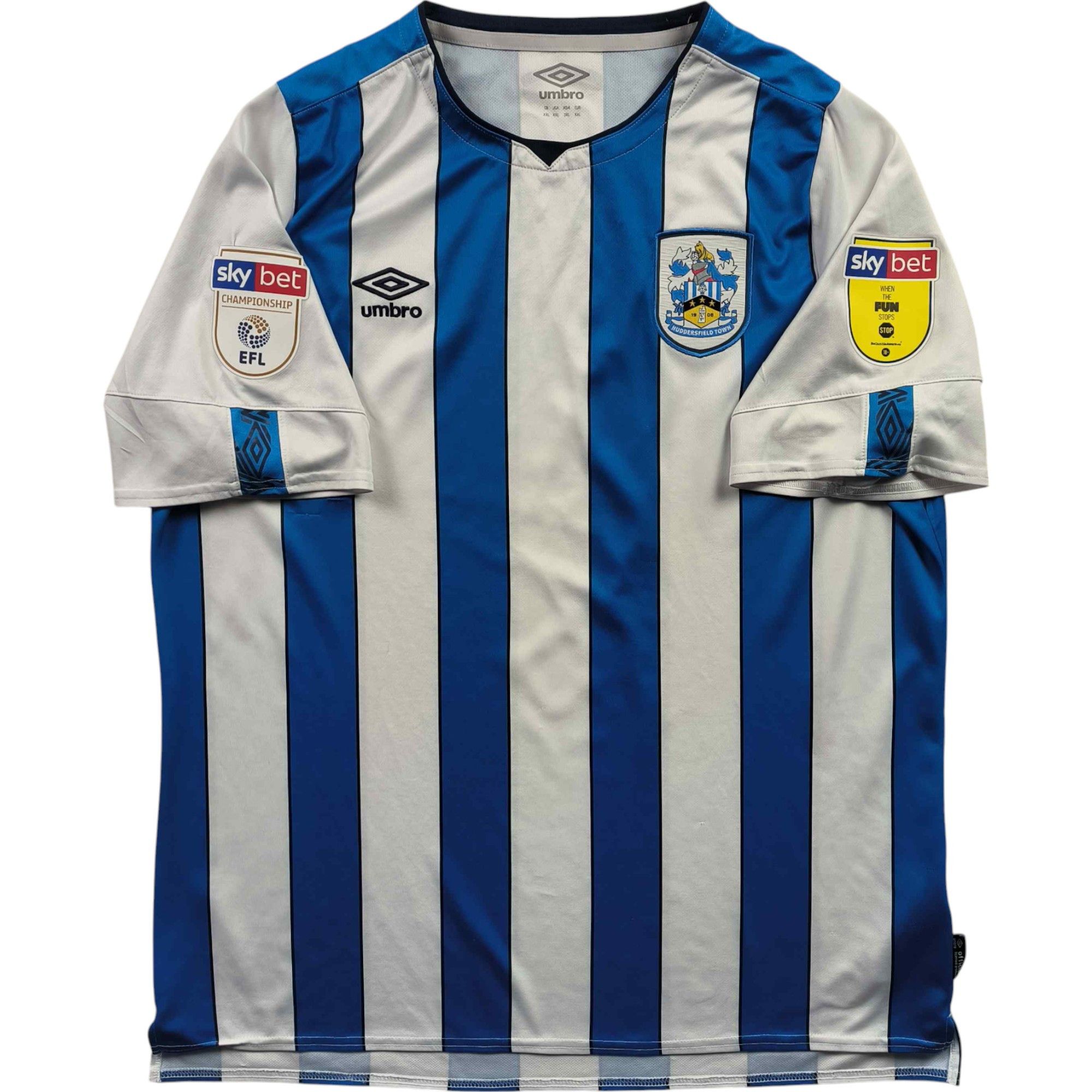 Umbro Huddersfield Town 19-20 Umbro home football jersey size XXL Size US XXL / EU 58 / 5 - 1 Thumbnail