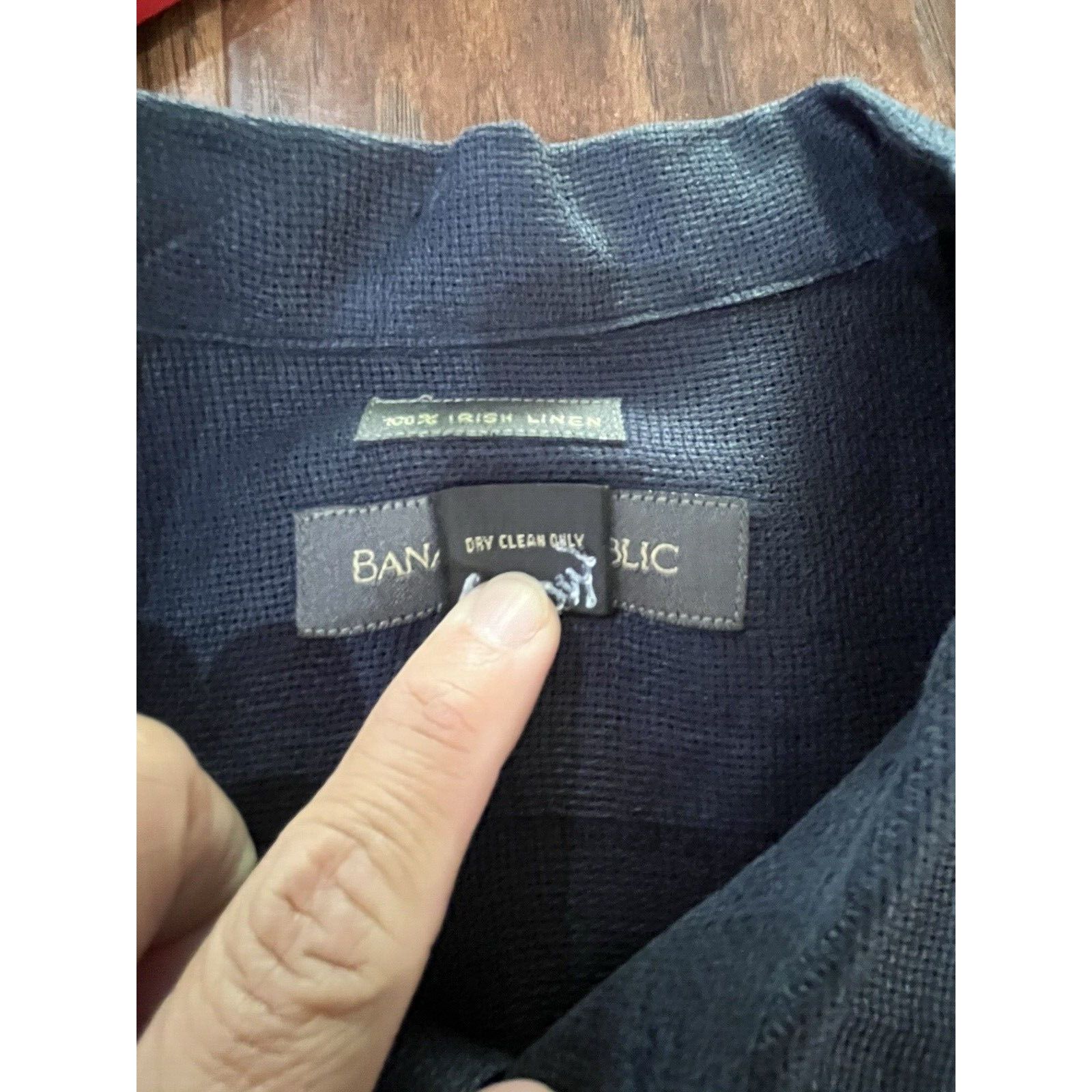 Banana Republic Banana Republic Linen Shirt Mens L Blue Irish Linen Button Size US L / EU 52-54 / 3 - 3 Thumbnail