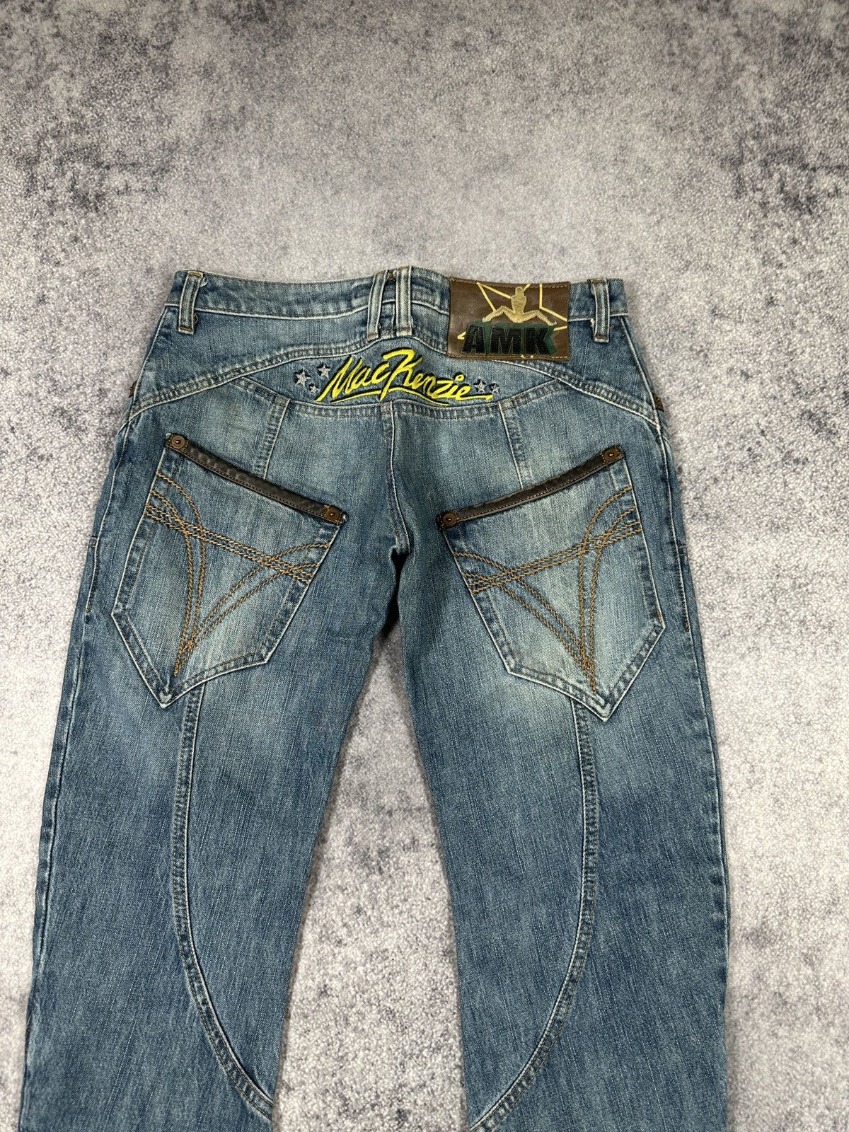 Andrew Mackenzie Y2K Andrew Mackenzie Logo Vintage Denim Streetwear Rare S Size US 30 / EU 46 - 3 Thumbnail