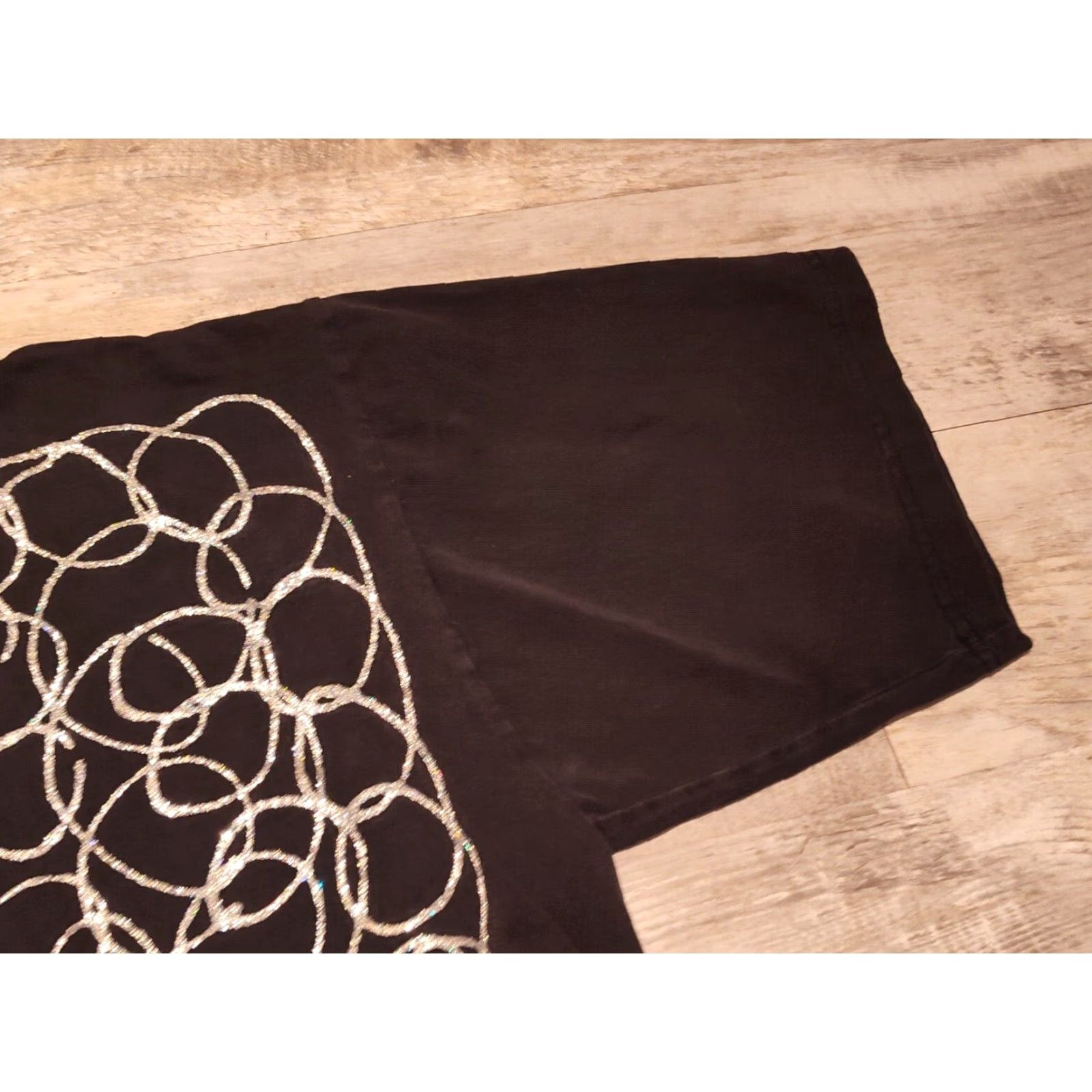 J Brand VINTAGE Hip Hop T-Shirt Jeweled Crown Bling Black Size 3XL USA Made Hip Hop Rap Mens Size US XXL / EU 58 / 5 - 7 Thumbnail