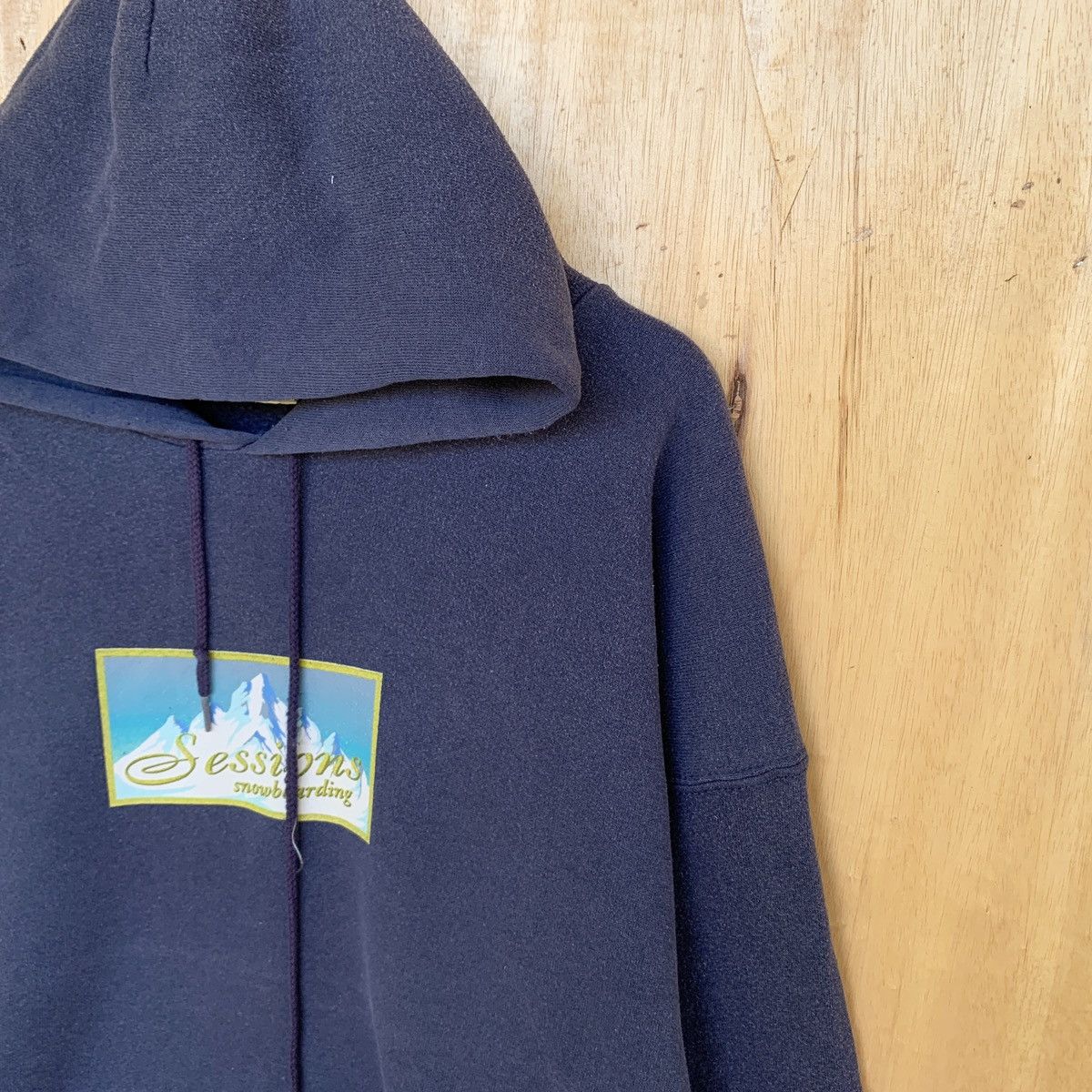 Sessions Vintage 90s Sessions Snowboarding Hoodie Size US L / EU 52-54 / 3 - 5 Thumbnail