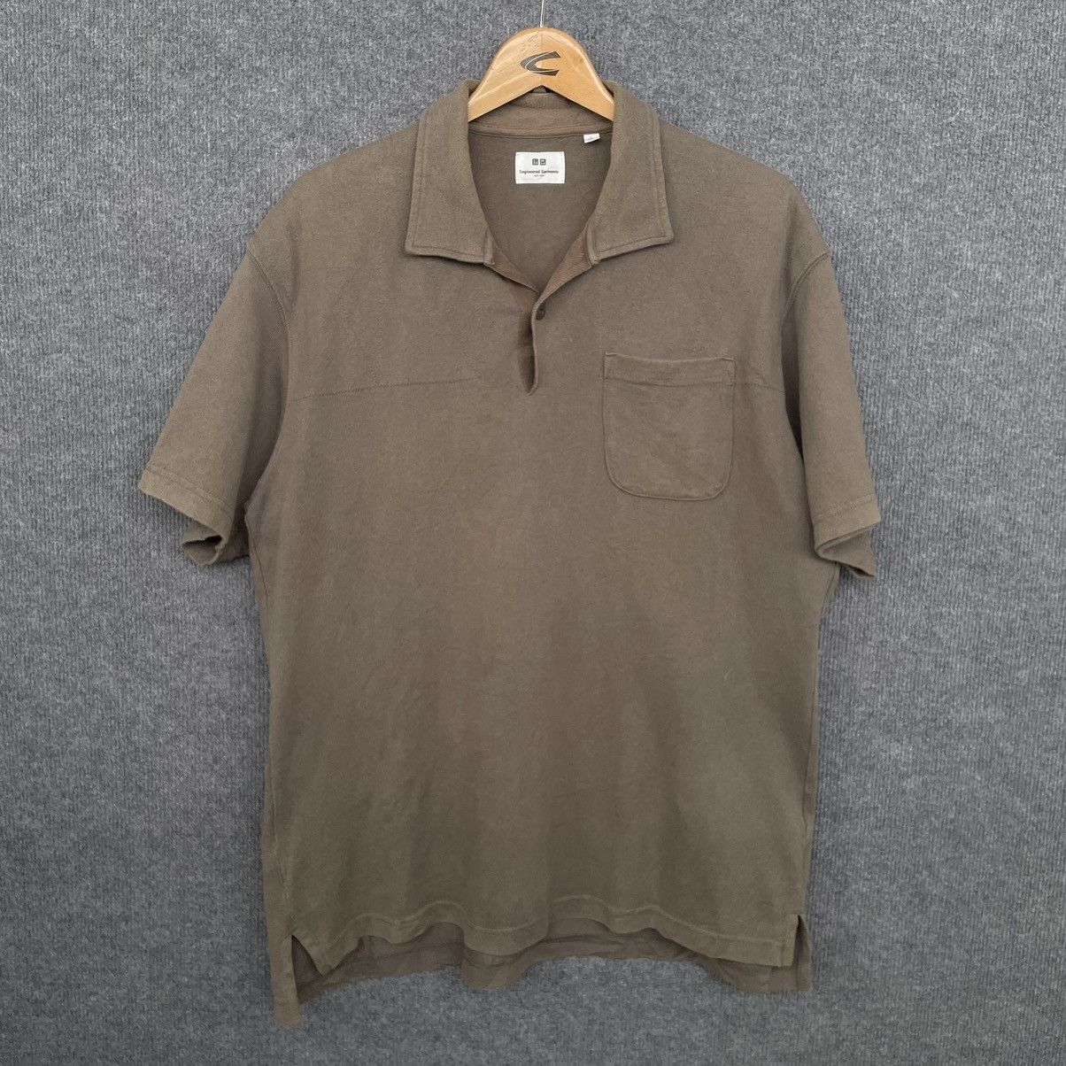 Engineered Garments × Japanese Brand Engineered Garment x Uniqlo Polo T Shirt Size US XL / EU 56 / 4 - 1 Thumbnail